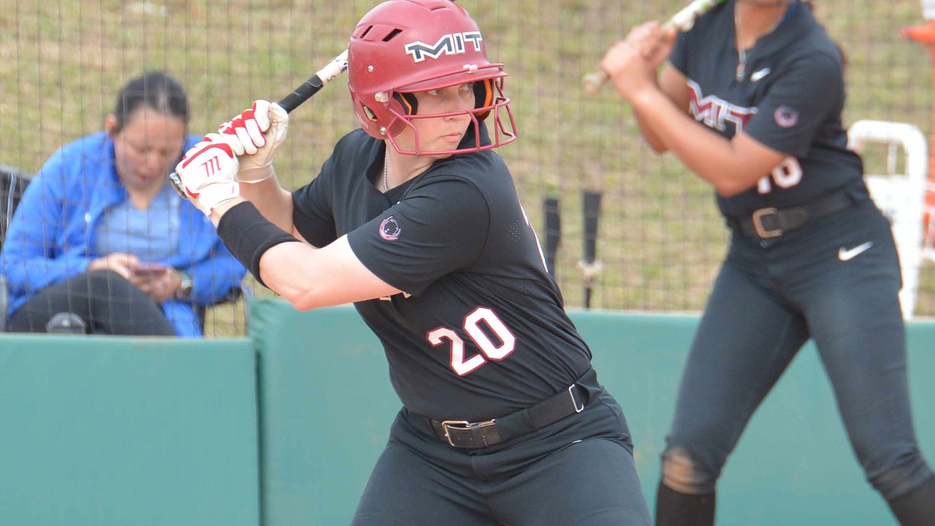 Ava Ladd at bat