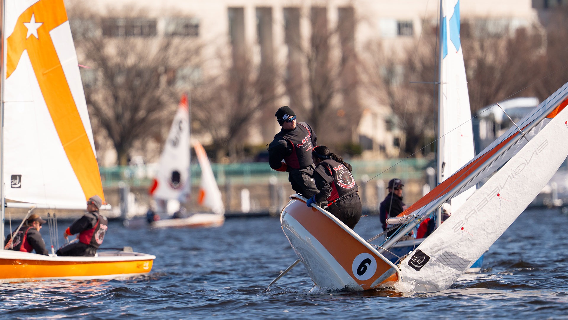 Sailing on the charles
