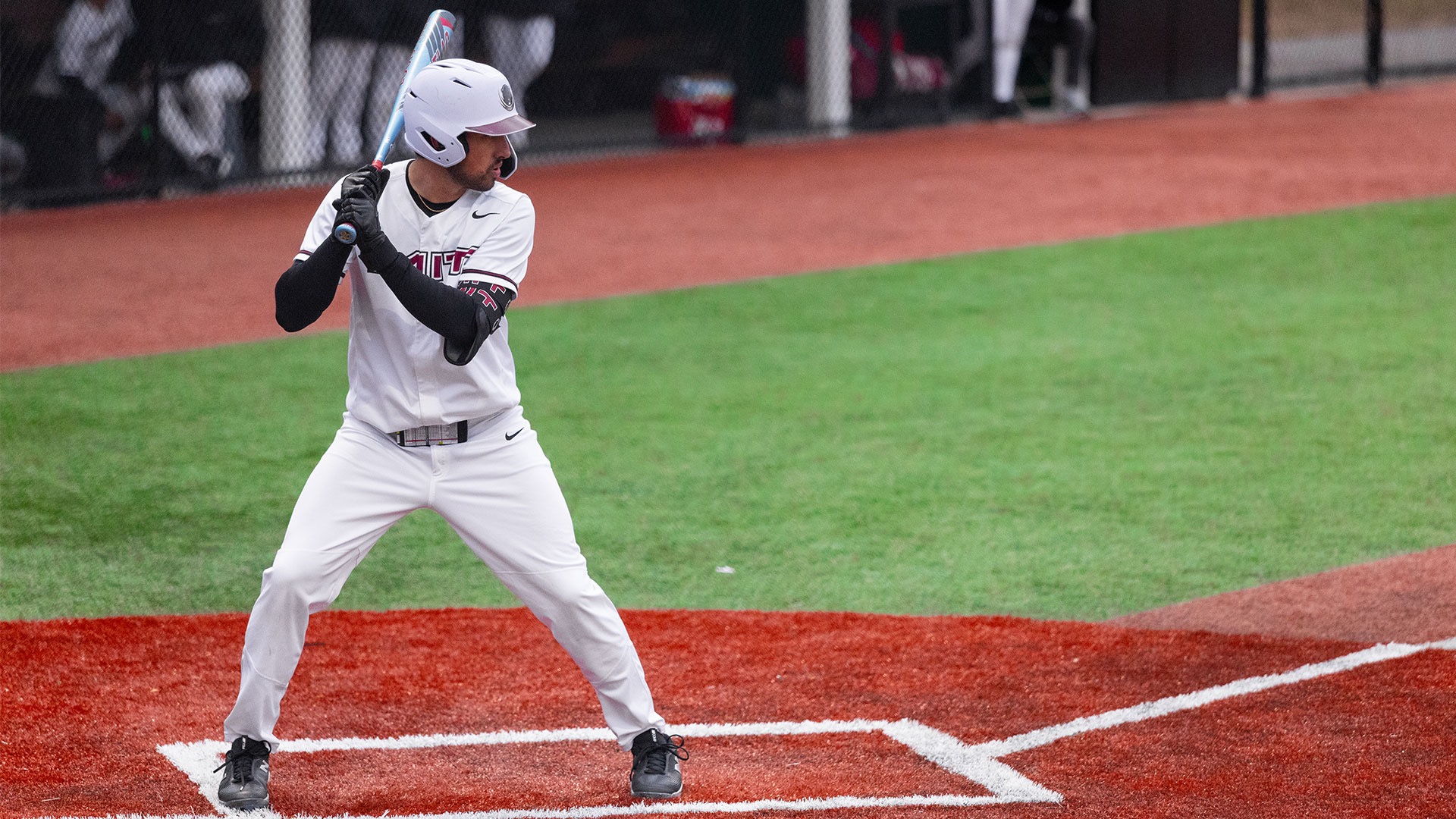 Maximo Del Pino at bat