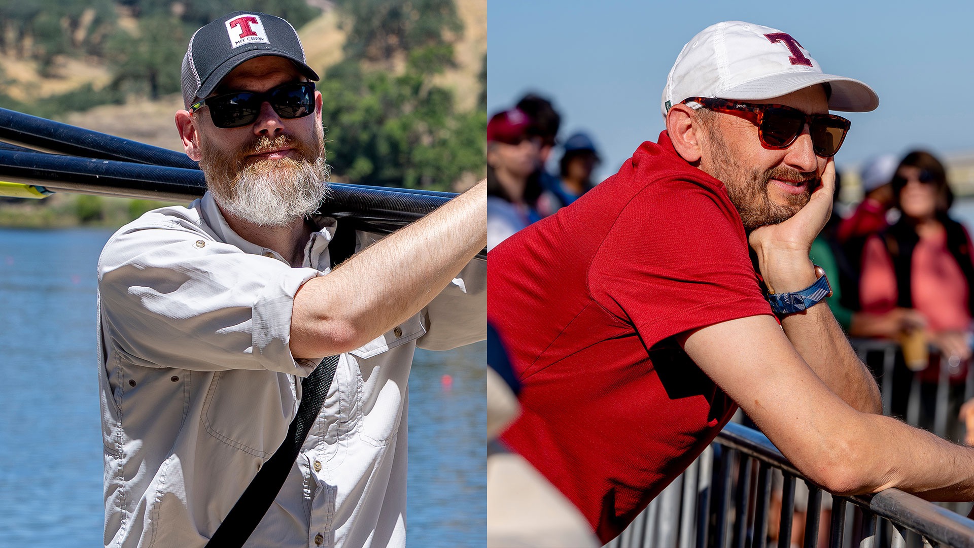 Will Oliver-Milchman and Evan Thews-Wassell coaching