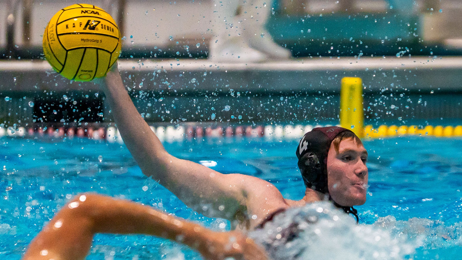 Jake Schweitzer throwing the ball