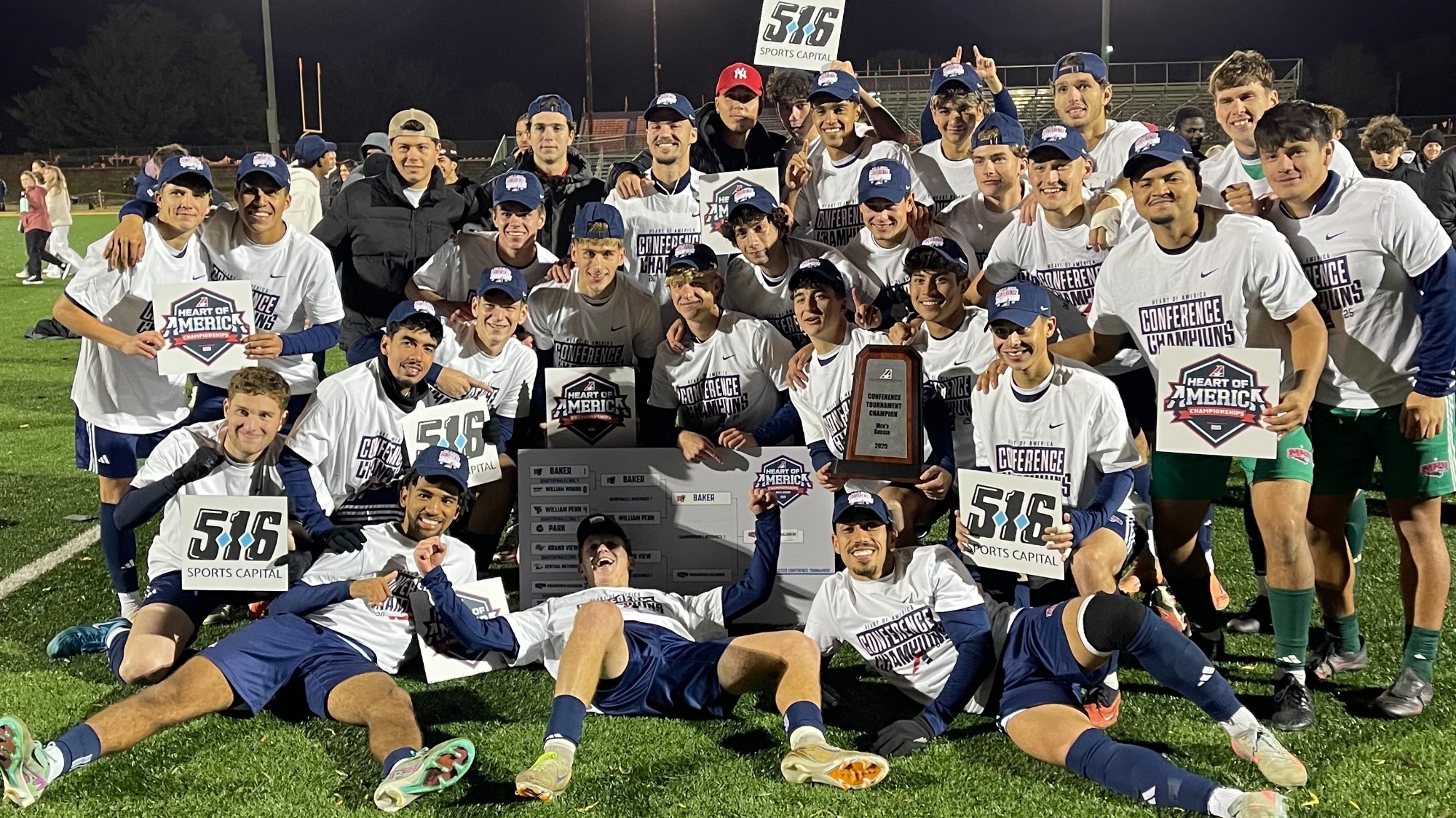 men's soccer tourney champs