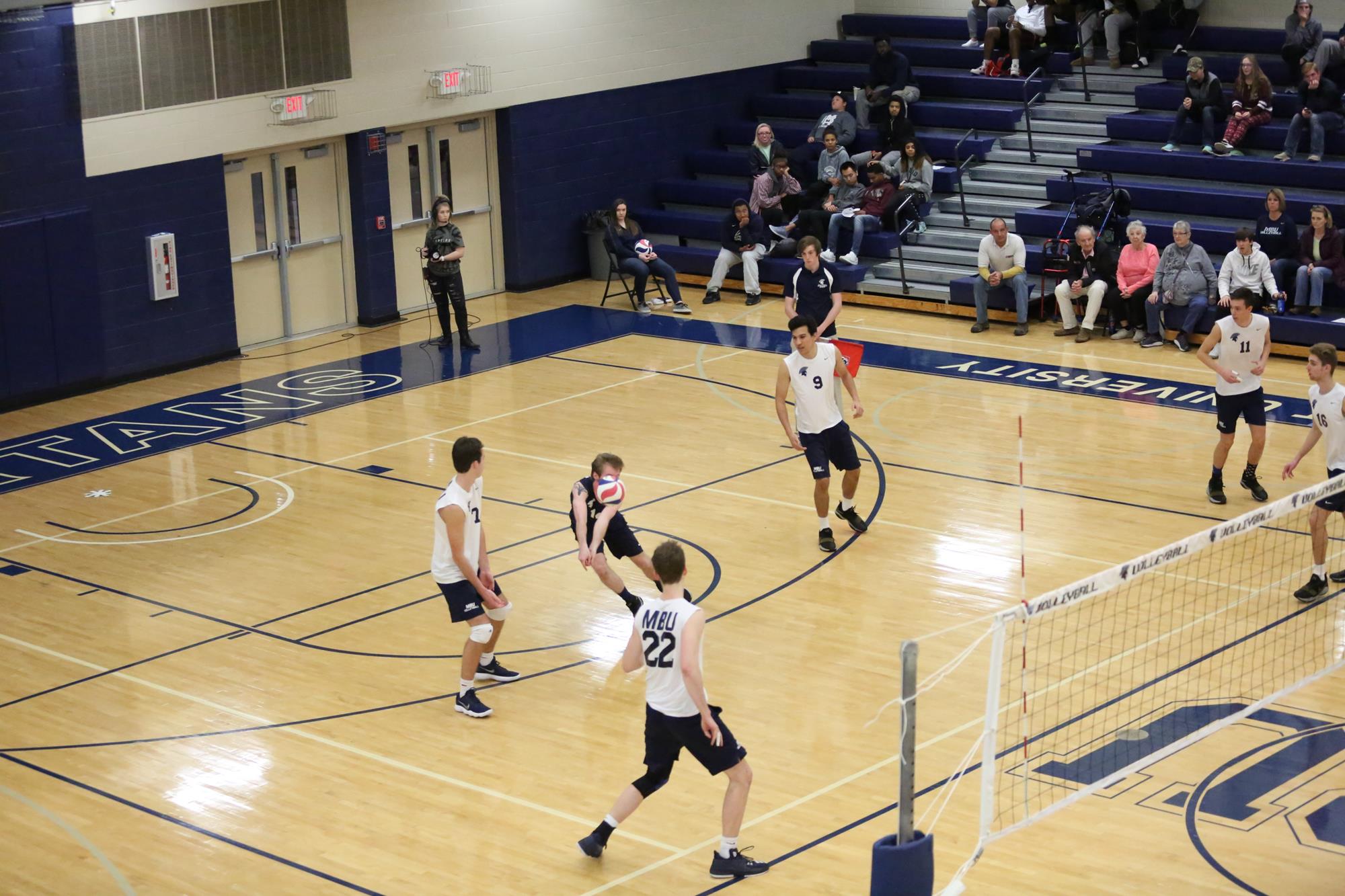 Trent Oakes Men's Volleyball MBU Athletics