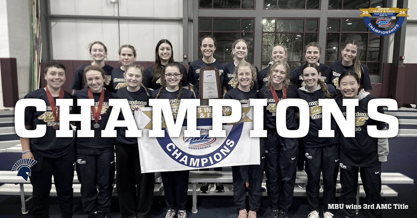 2024 AMC Women's Indoor Track & Field Champions