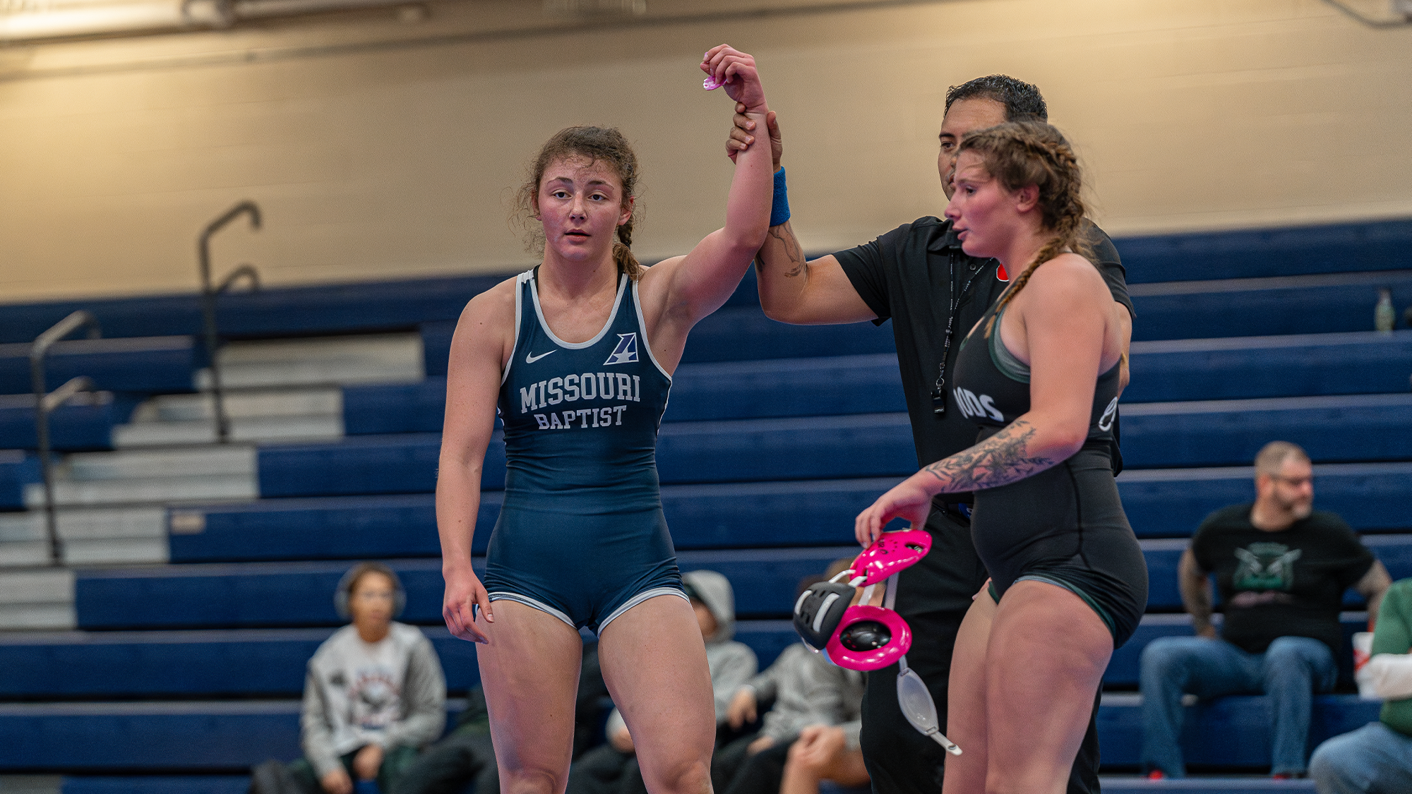 Ortmann Wins Via Fall against Owls