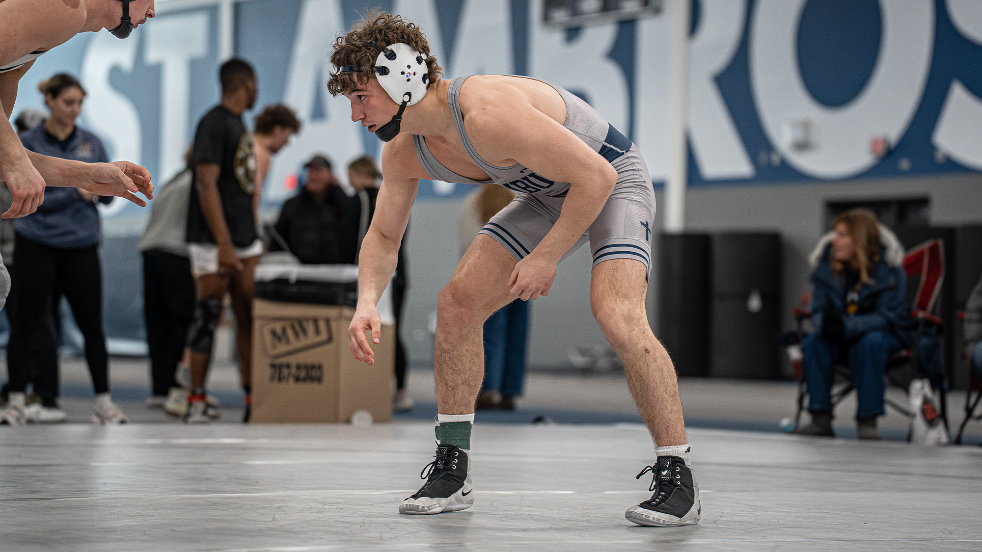 Eikermann wrestles opponent from Graceland (Iowa)