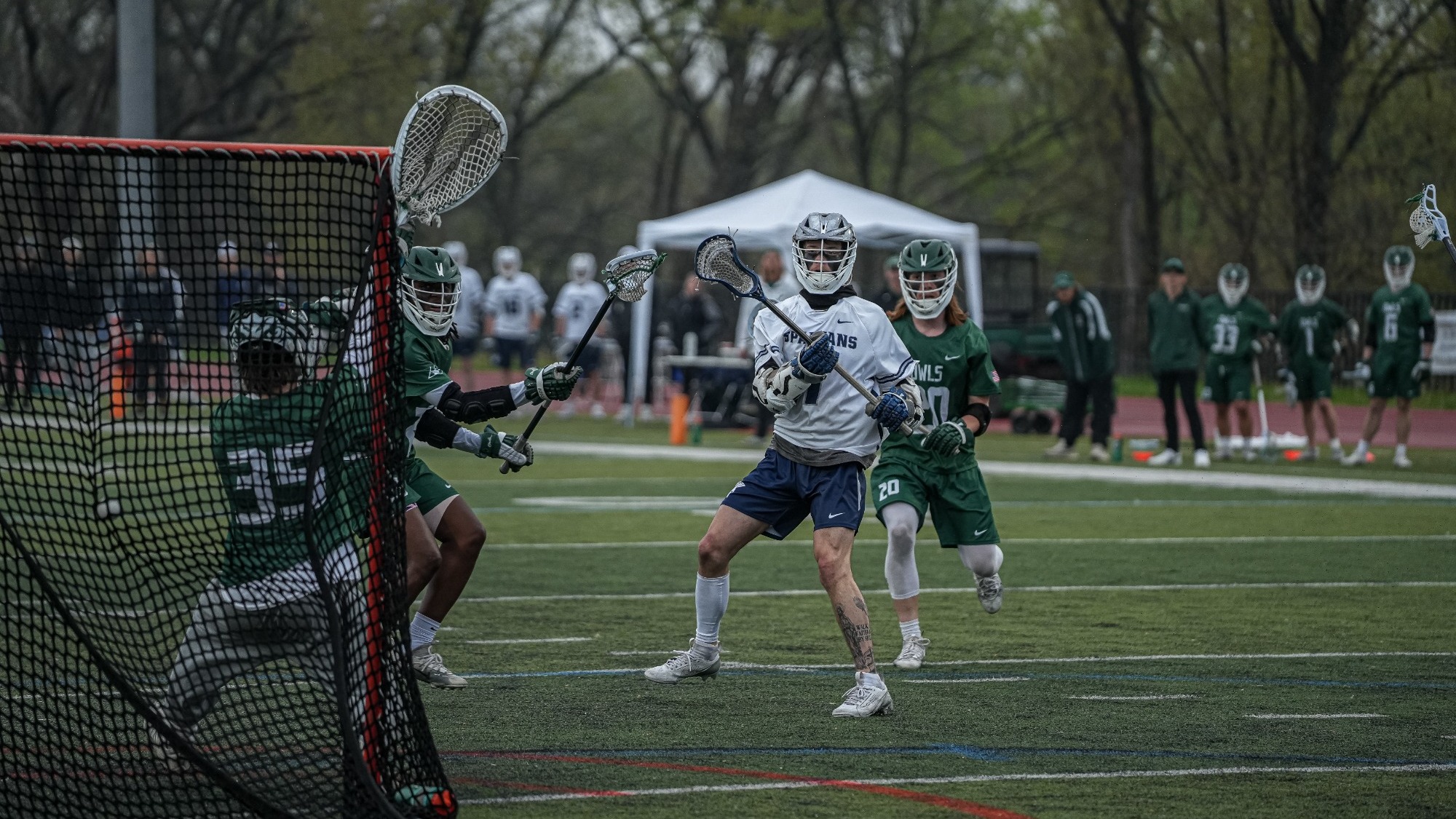 Matthew Lash scoring a goal