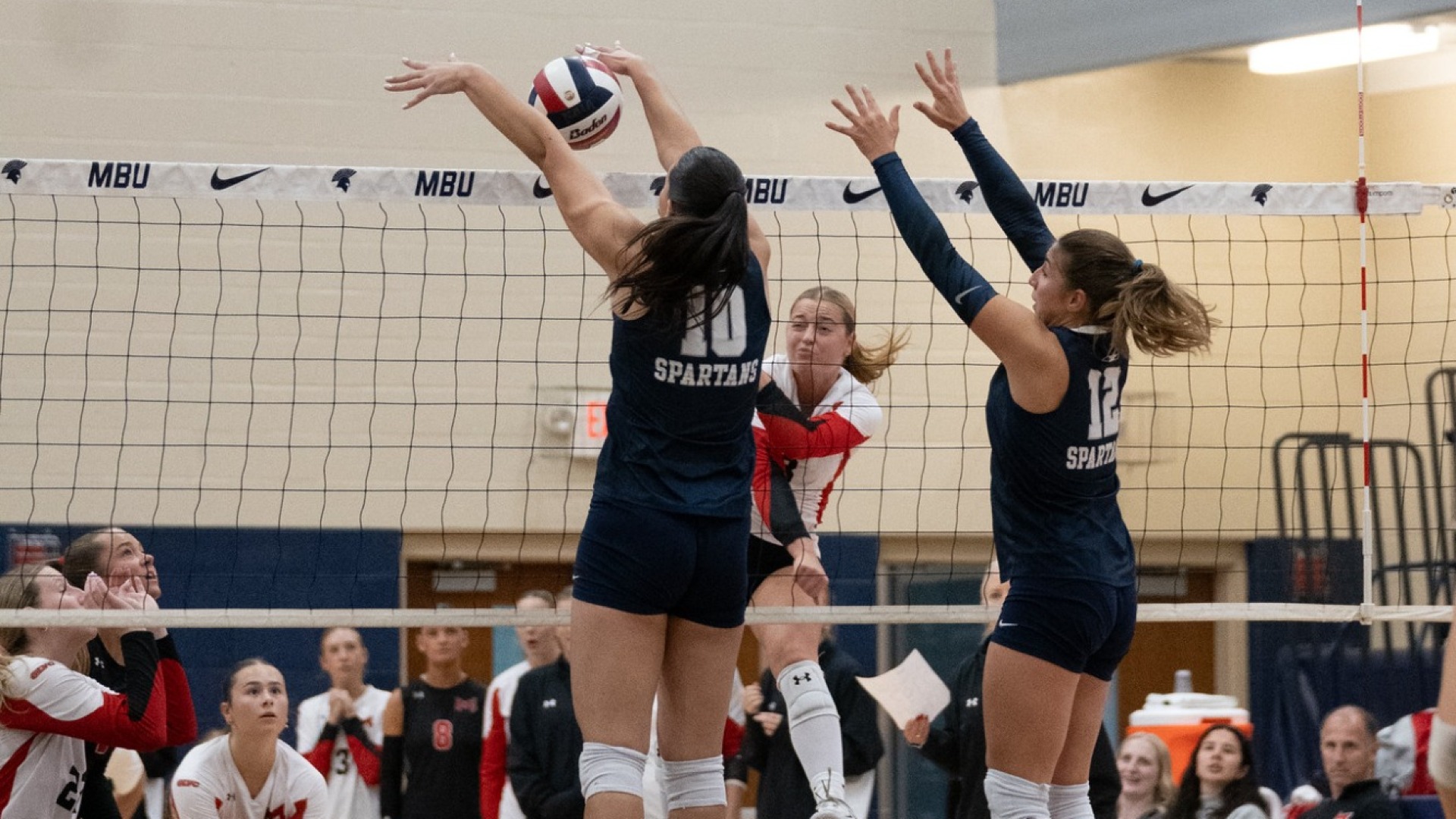 Womens VB Action Shot