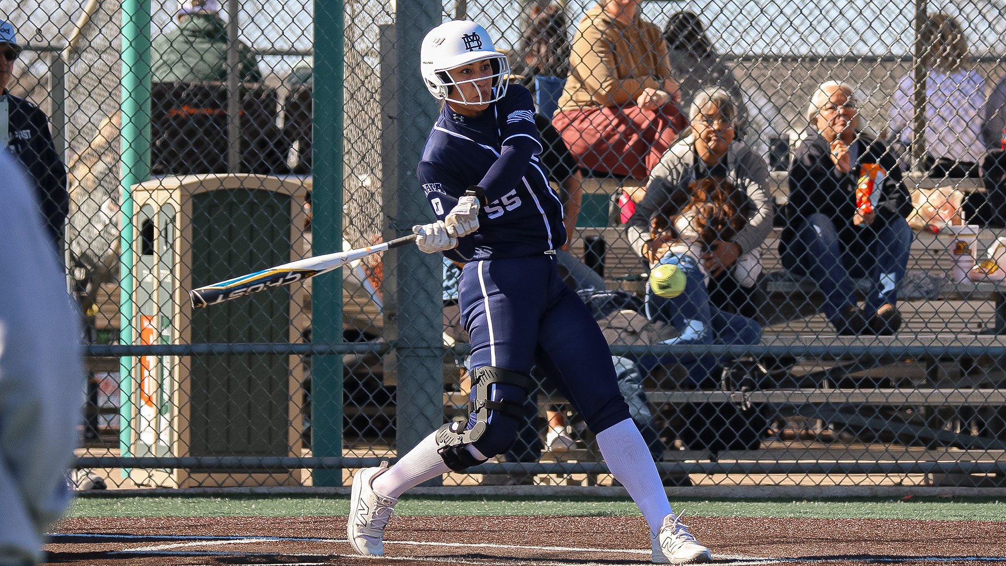 Alohilani Bursey bats vs Ottawa at NAIA SOuthern Collegiate (2-7-26)