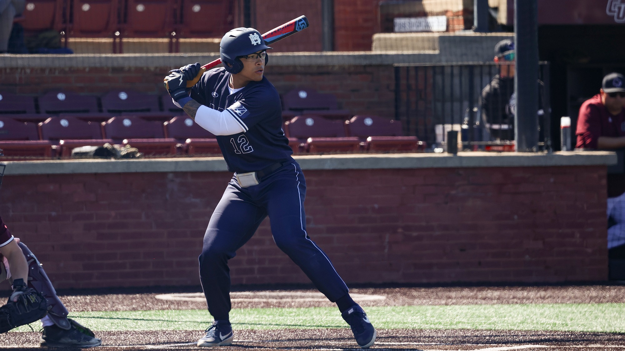 Nick Beech hits vs Cumberland