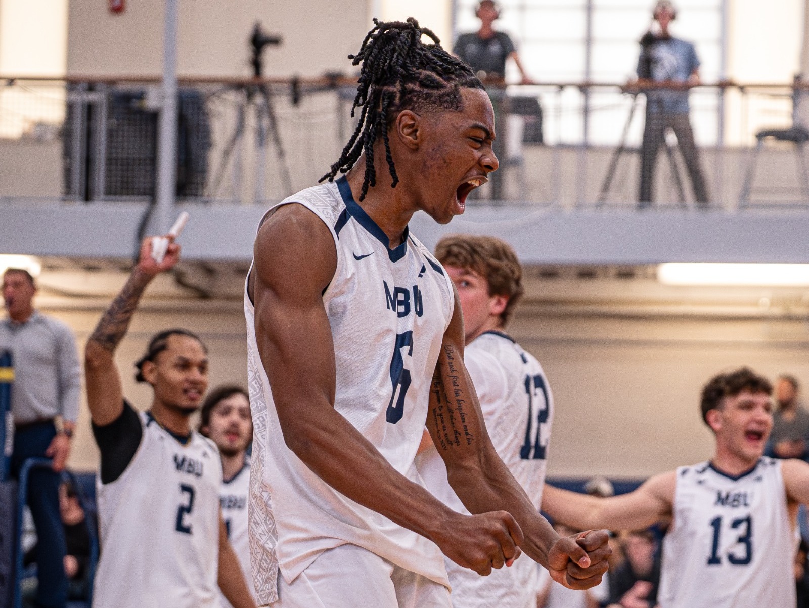 Justin McGary Celebration