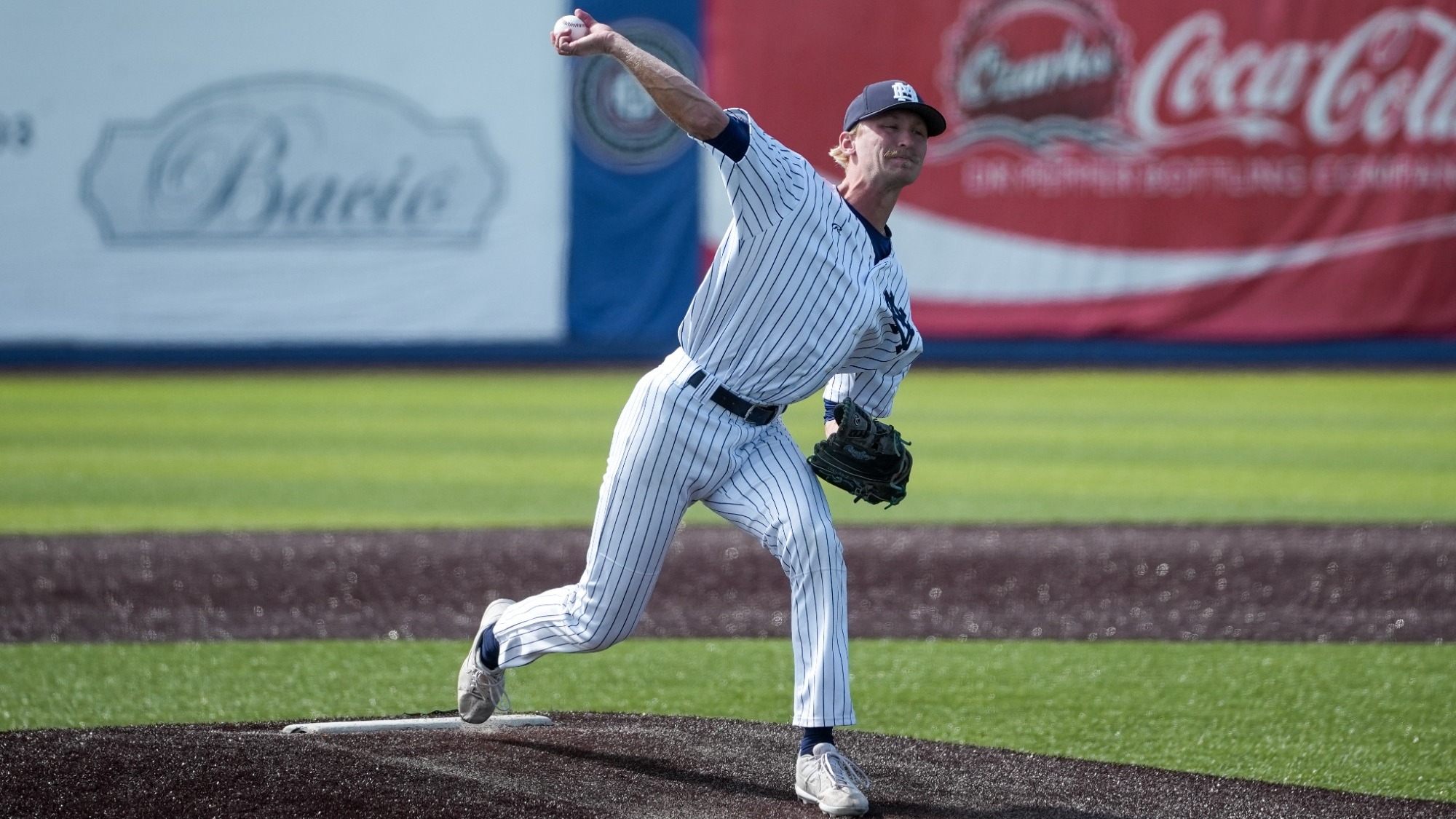 Teague Robertson shuts out Peru State in the Heart Baseball Tournament First Round