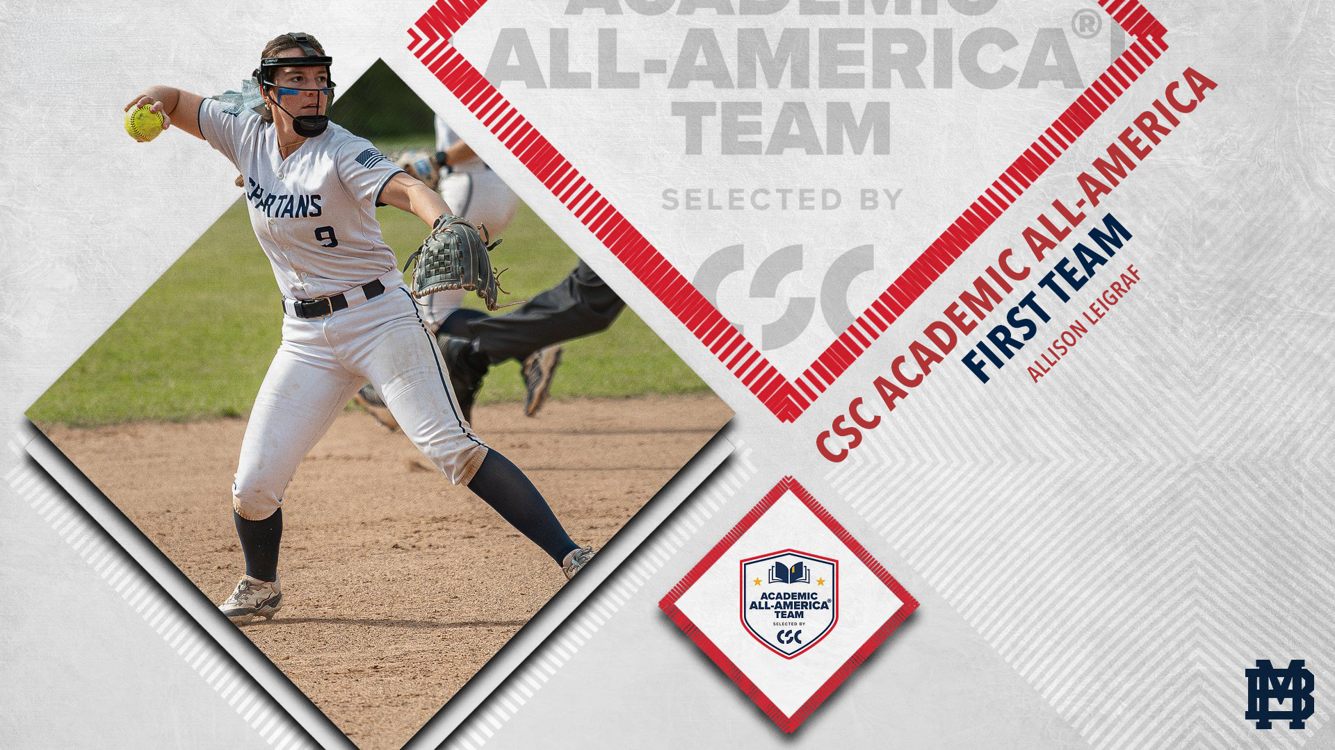 Allison Leigraf 2026 CSC Academic All-America First Team 