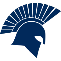 Spartanhead white outline