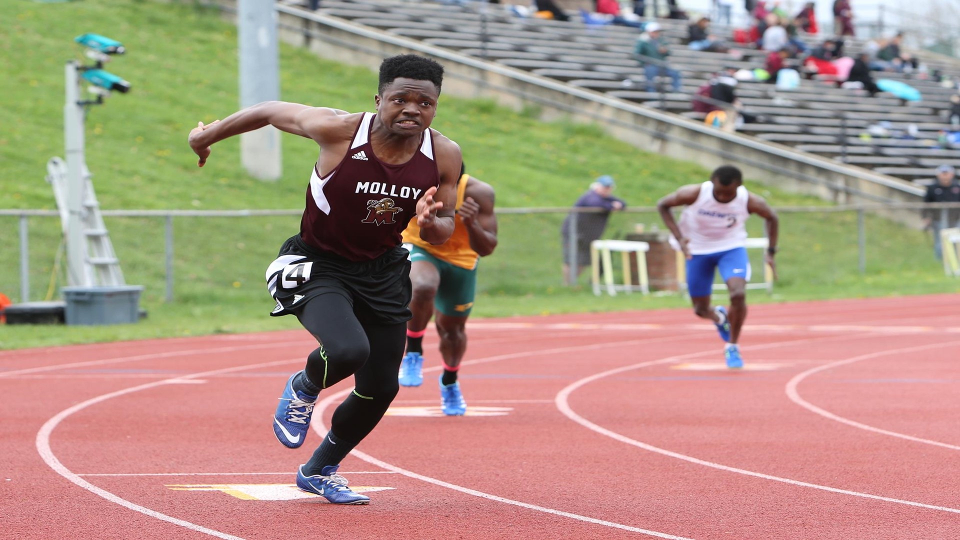 Omar Longchamp Men's Track and Field Molloy University Athletics