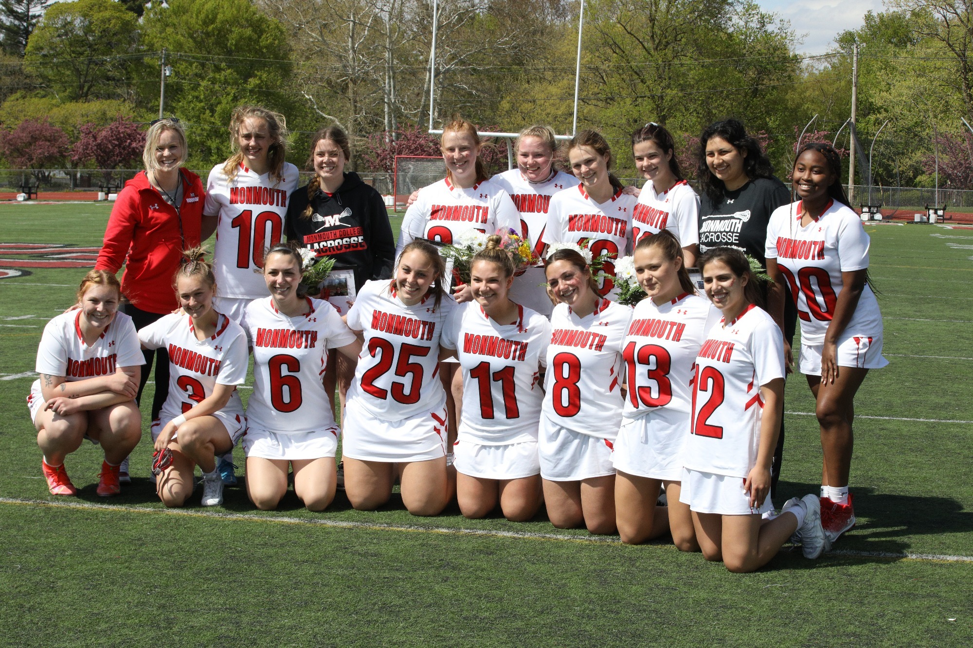 Wlax team Senior Day