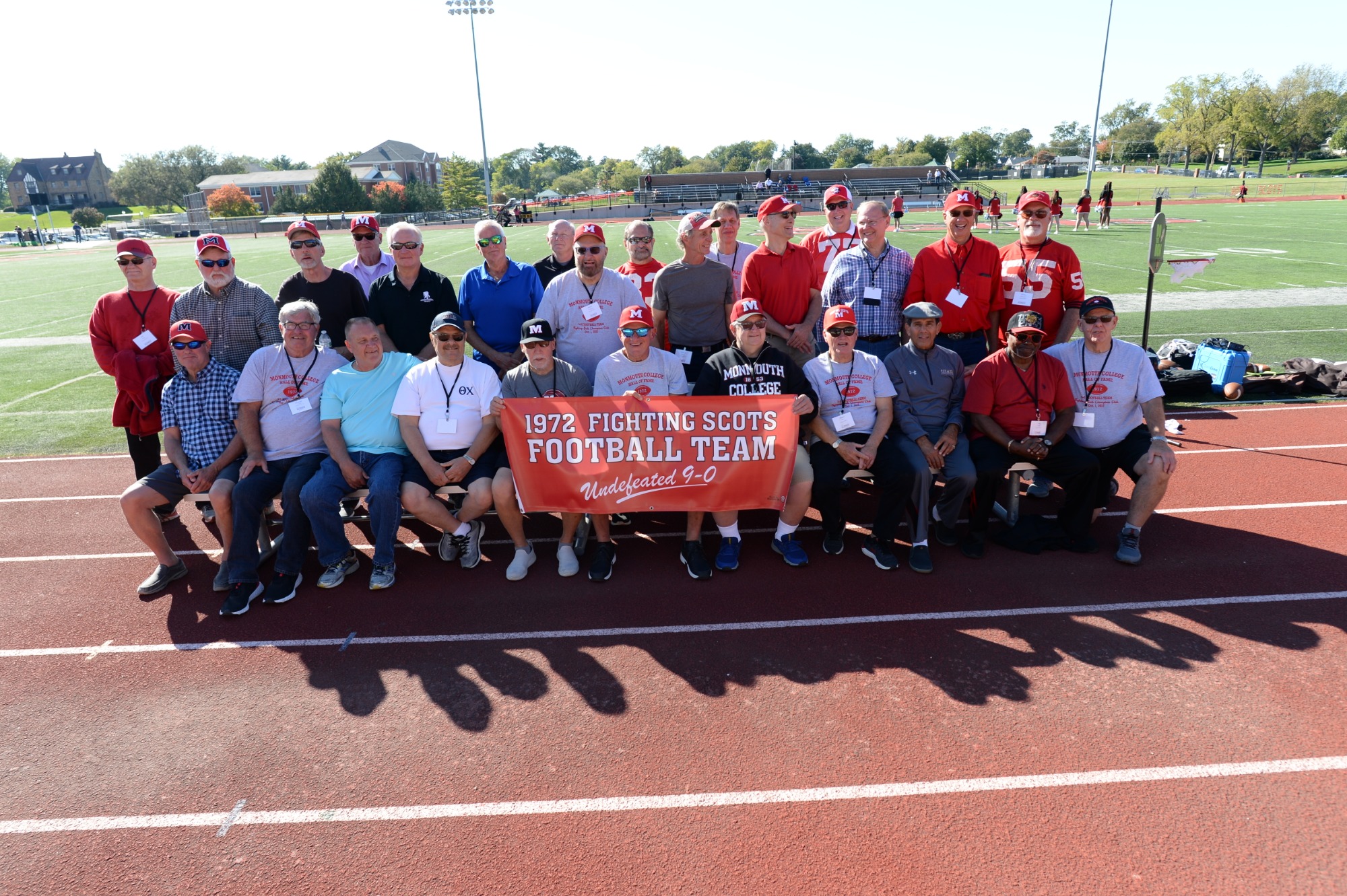 1972 team honored at the 2022 Homecoming Game