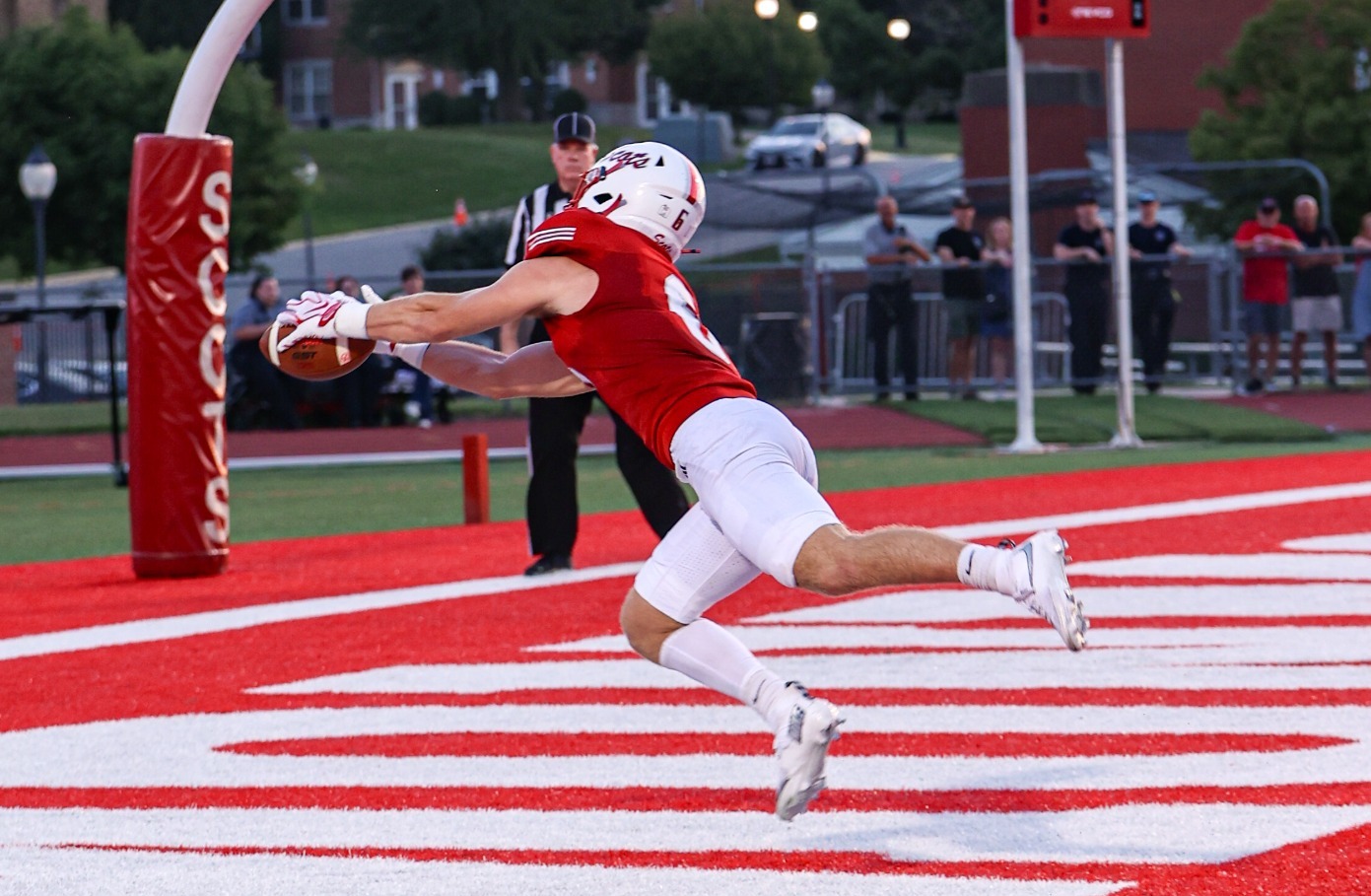 newman TD catch