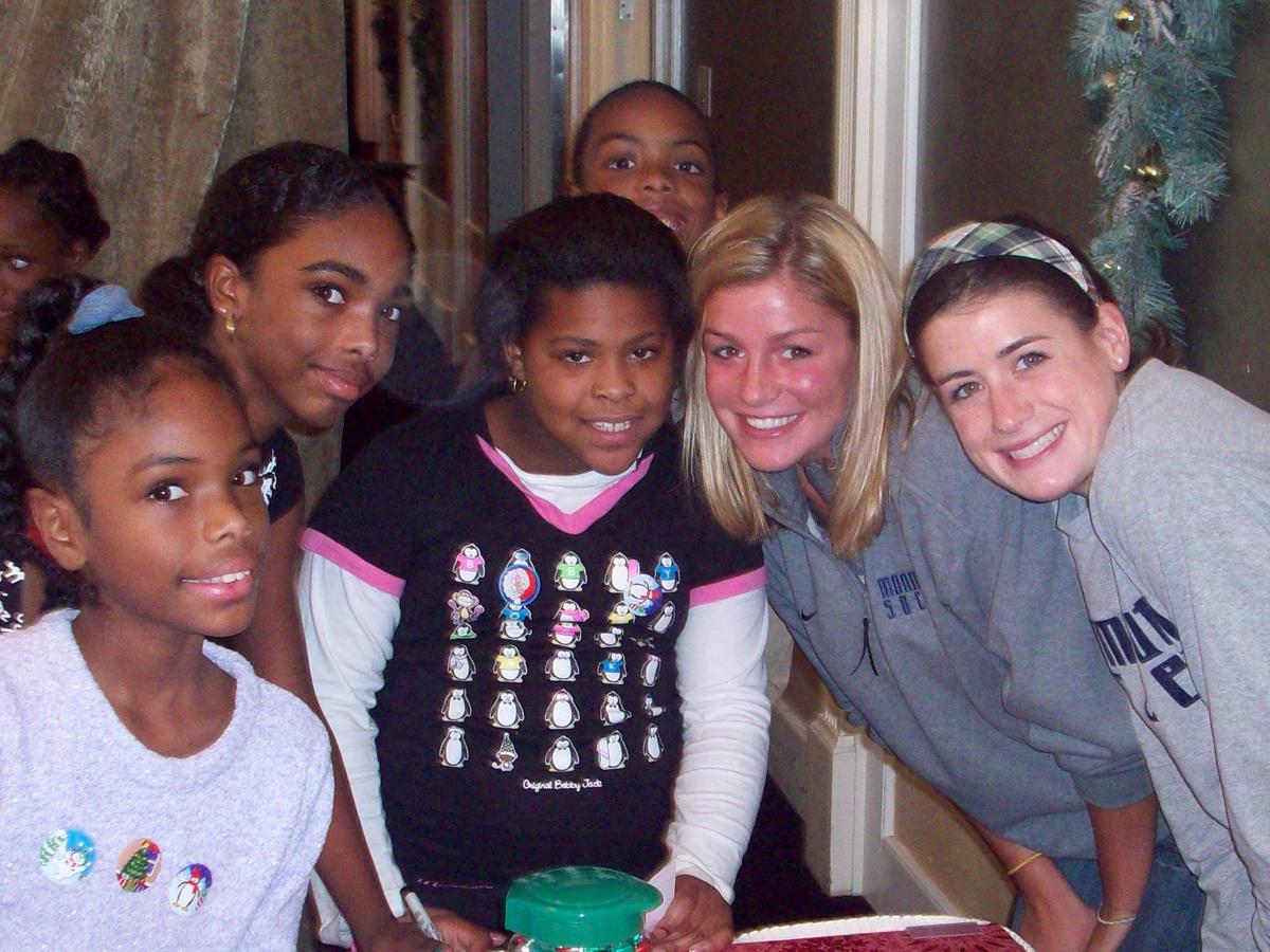 WOMEN'S SOCCER HELPS OUT WITH MONMOUTH COUNTY BIG BROTHERS/BIG SISTERS ANNUAL PARTY