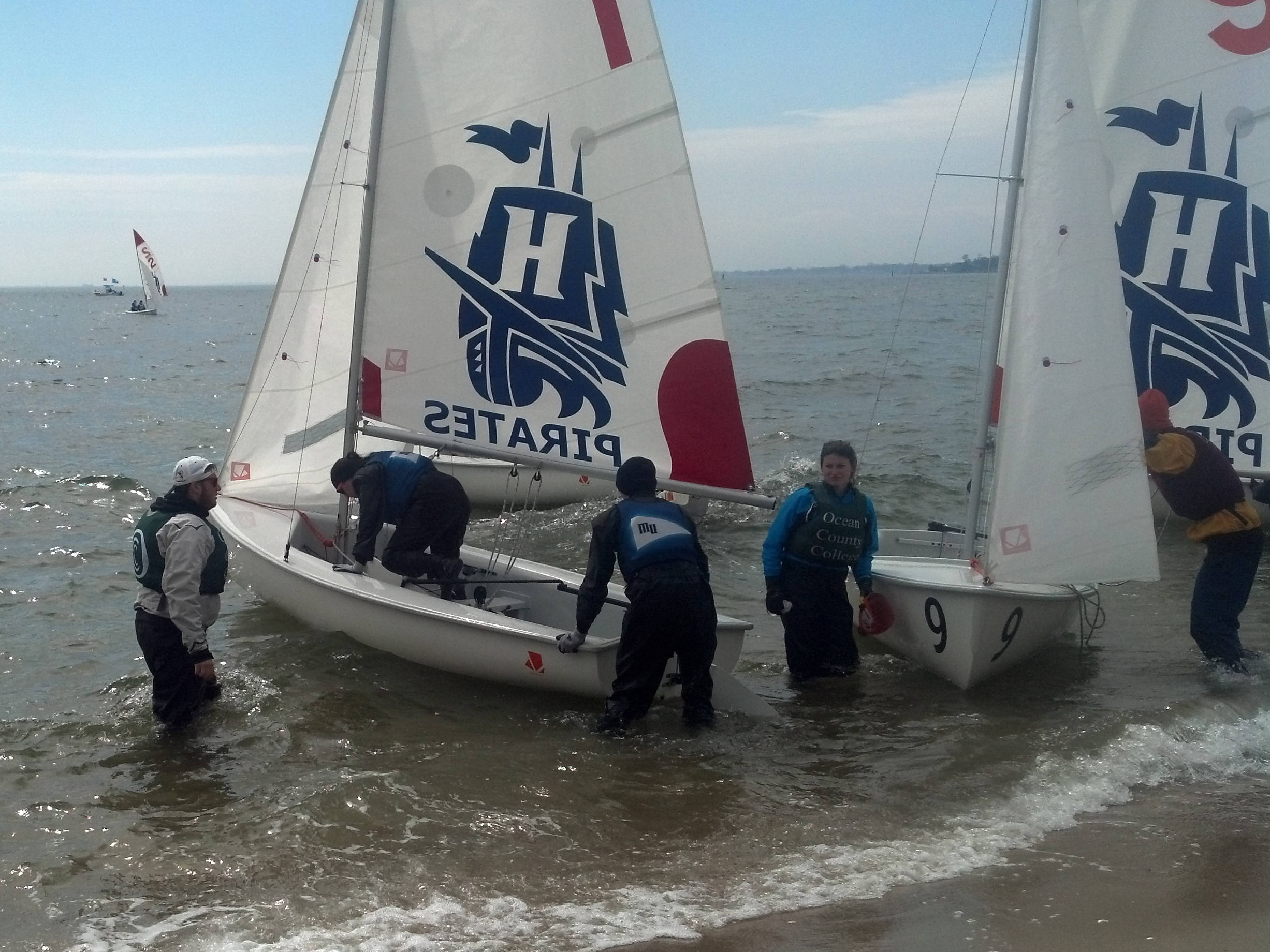 Monmouth Sailing takes 5th place in Southern Spring Qualifier