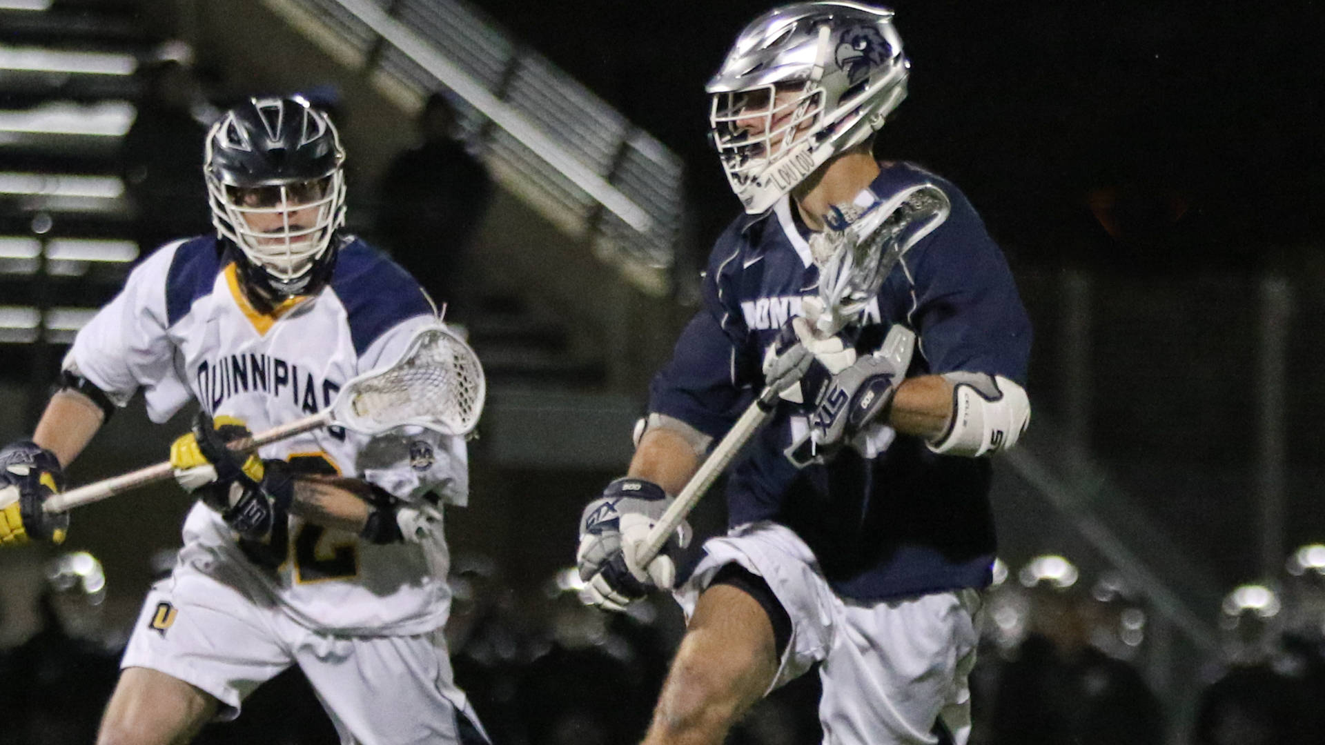 MEN'S LACROSSE STUNS QUINNIPIAC IN DOUBLE OT Monmouth University