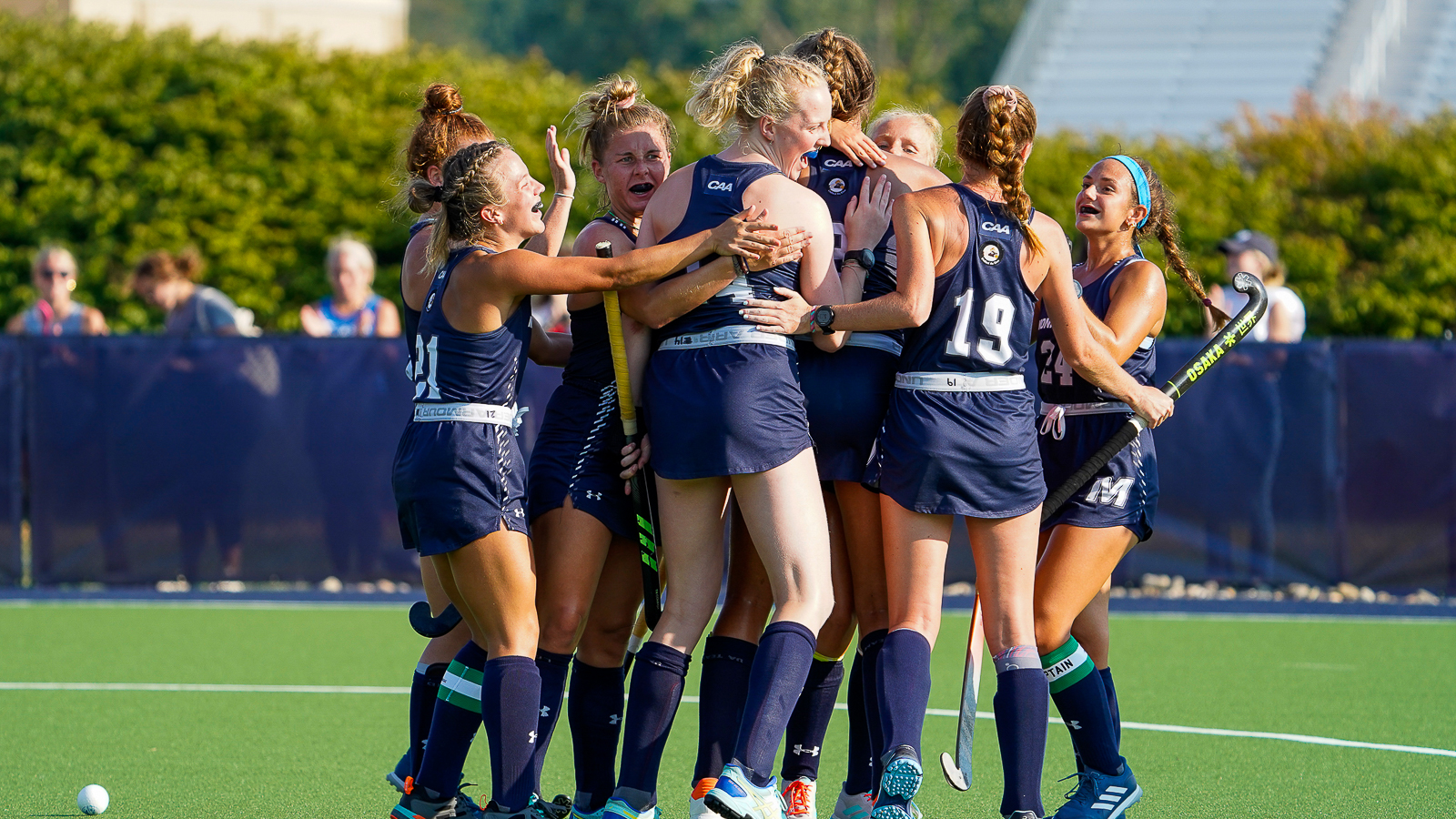 LATE GOAL LIFTS FIELD HOCKEY OVER NORTHEASTERN, 43 Monmouth