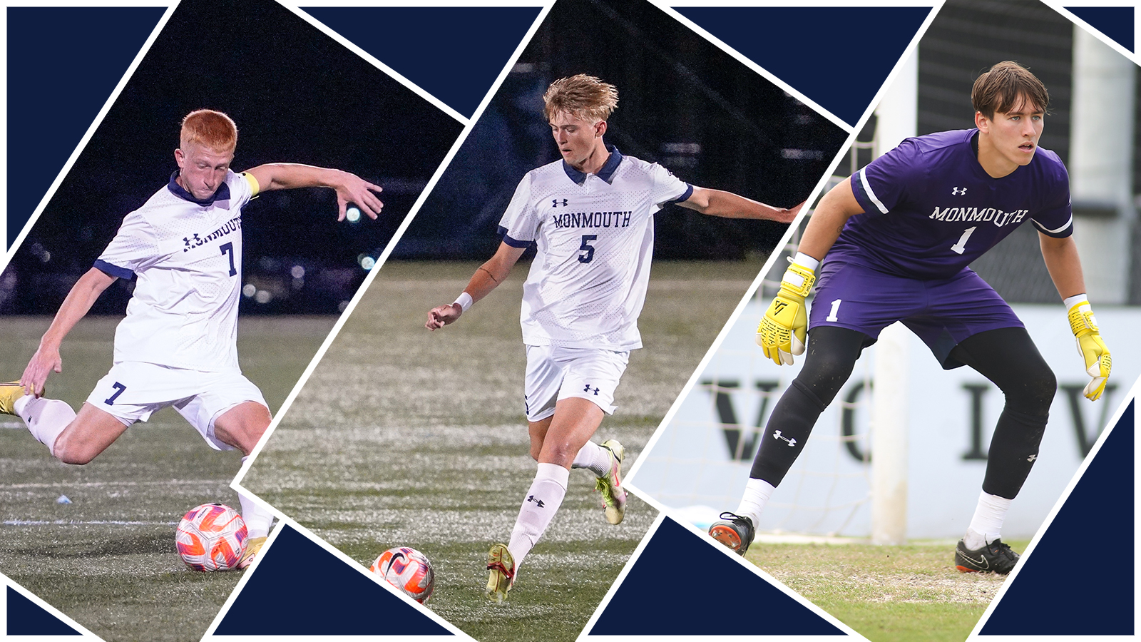 THREE HAWKS NAMED TO ALL-CAA MENâS SOCCER TEAMS - Monmouth University Athletics
