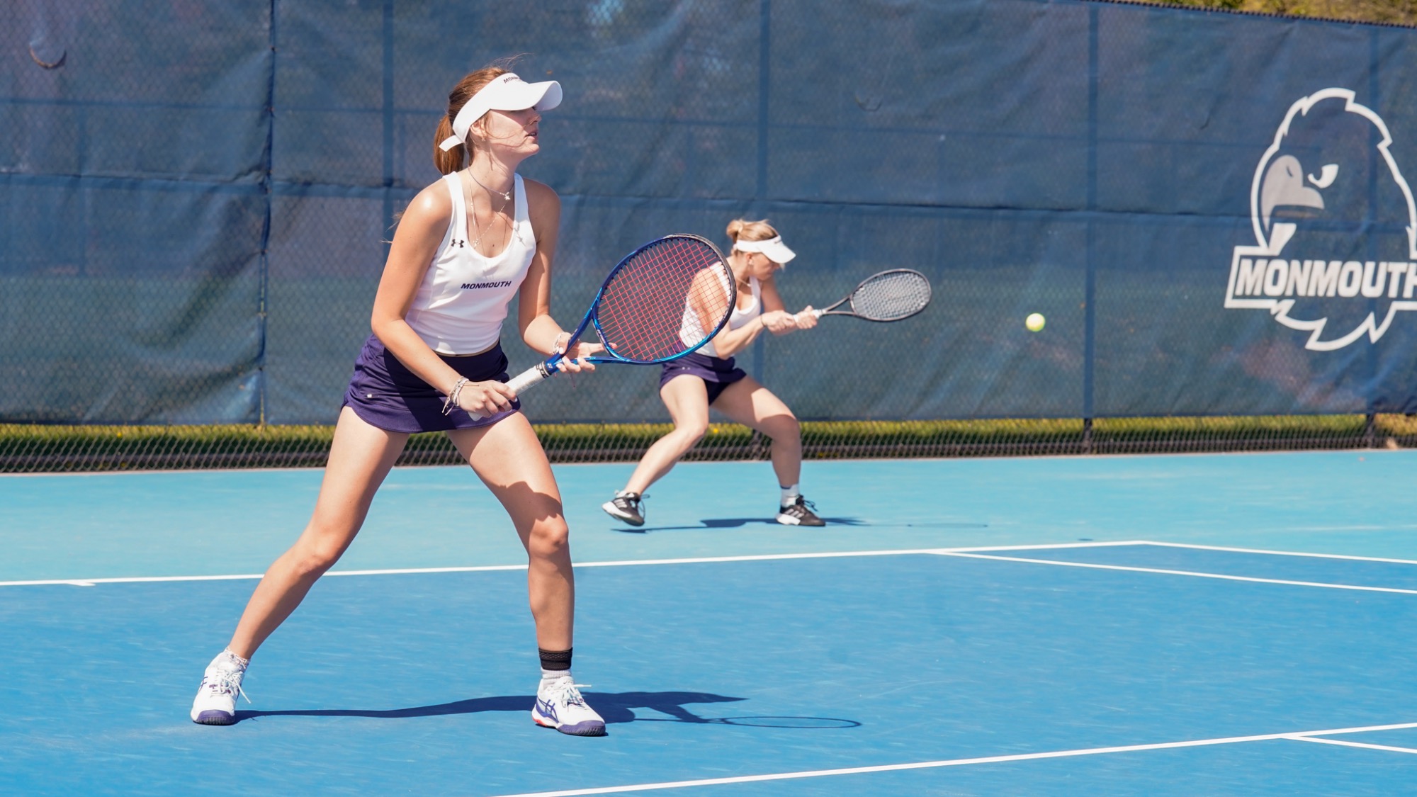 Hana McKinney and Lana Brezanin (Women's Tennis vs. Rider 4.16.24)