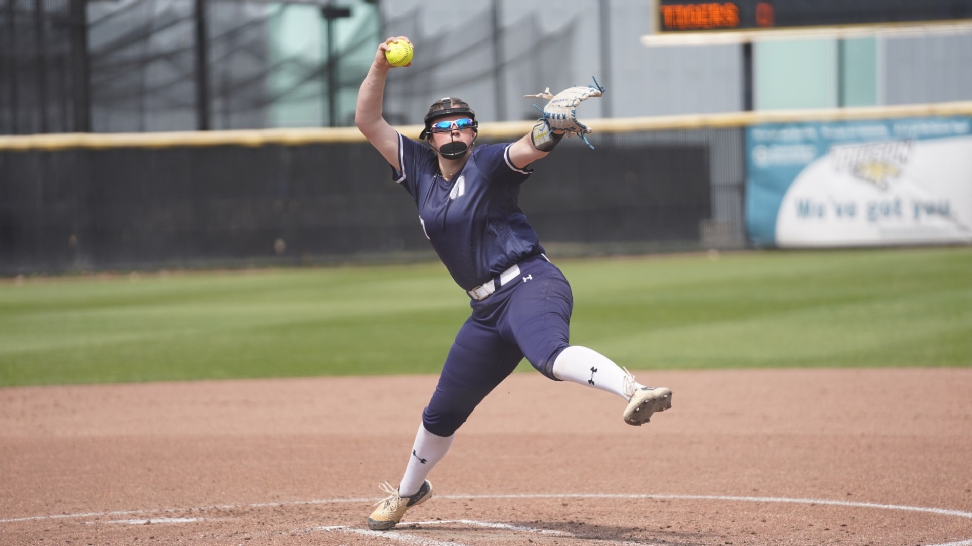Izzy Bonacci, Monmouth Softball at Towson 4-18-25