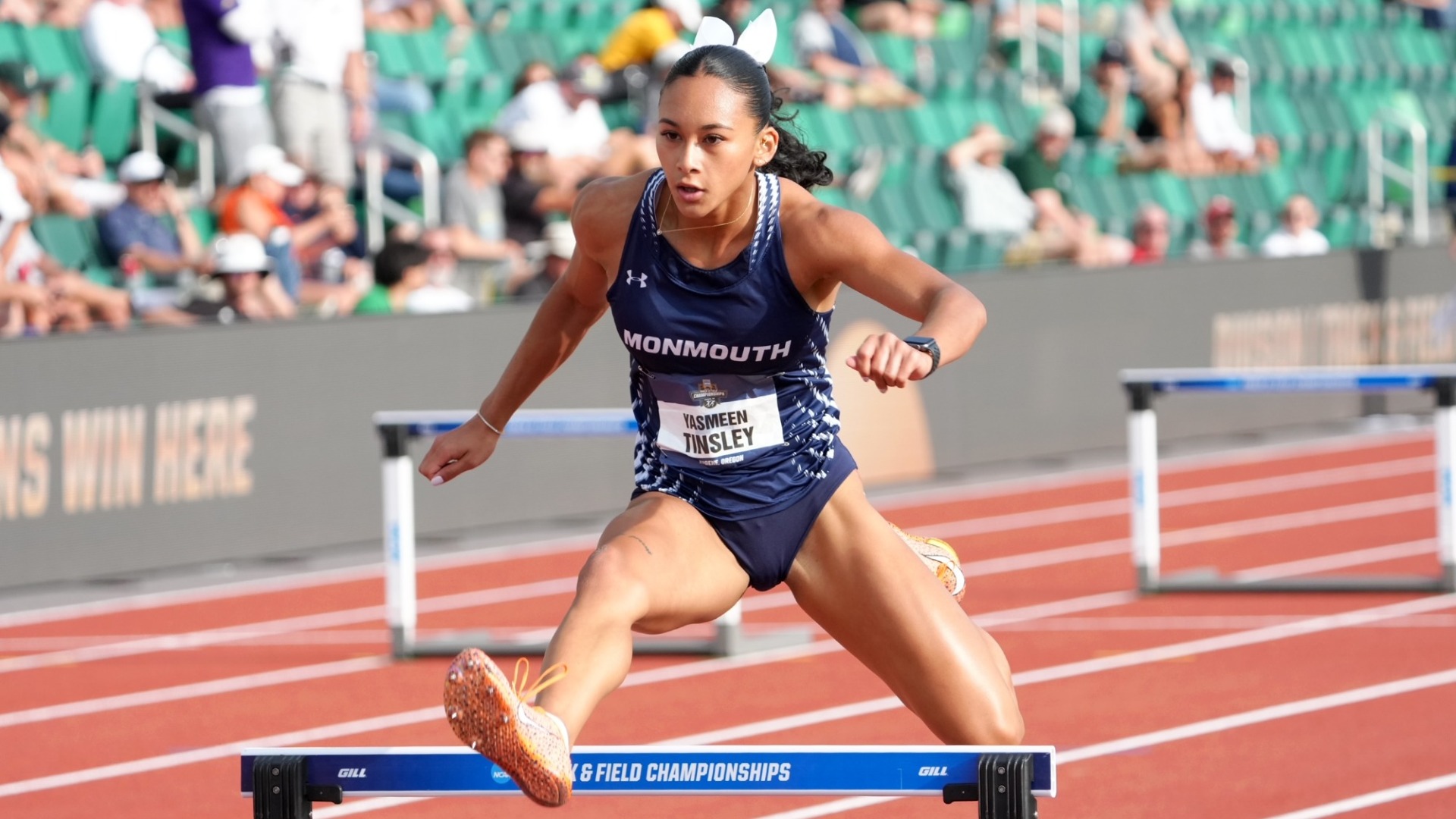 Yasmeen Tinsley, Monmouth Track & Field at 2025 NCAA Outdoor Championships 6-12-25 EJ