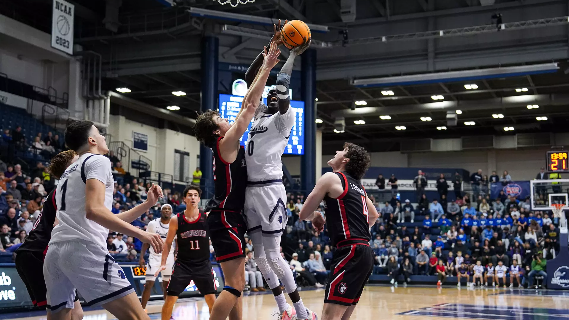 Dok Muordar, Monmouth Men's Basketball vs. Northeastern 1-19-26 AK