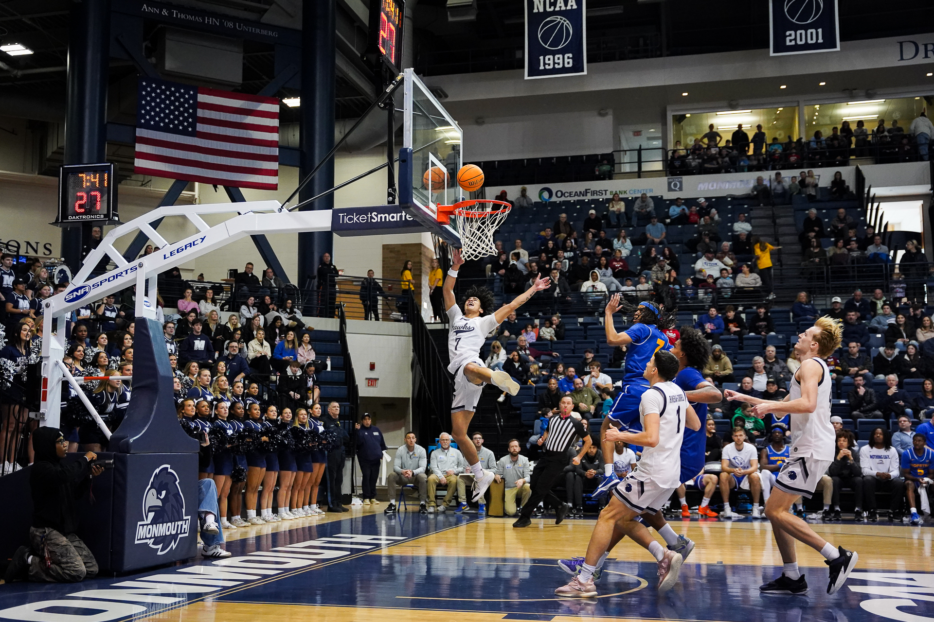 Justin Ray, Monmouth Men's Basketball vs. Hofstra 1-31-26 LH
