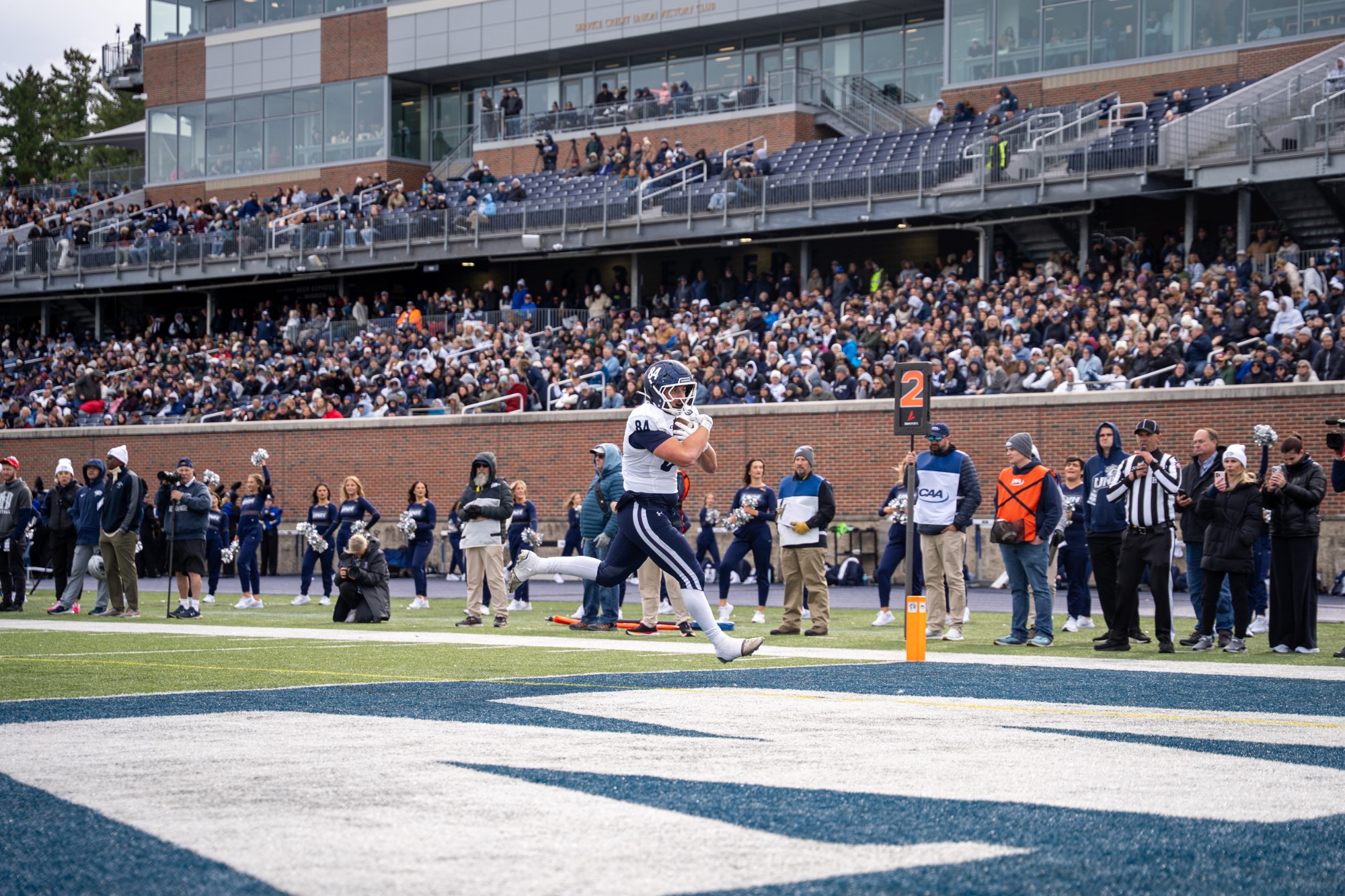 Shane Garrett, Monmouth Football at New Hampshire 10-17-26 RS