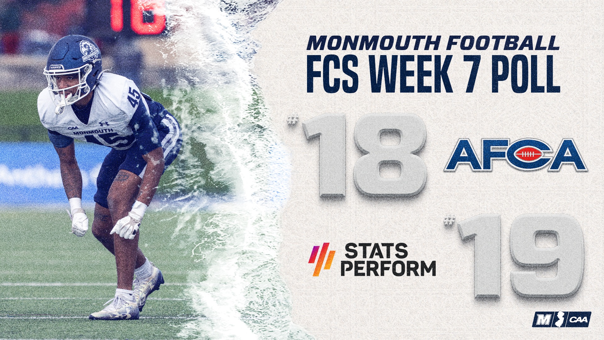 Monmouth Football 2026 Week 7 FCS Polls