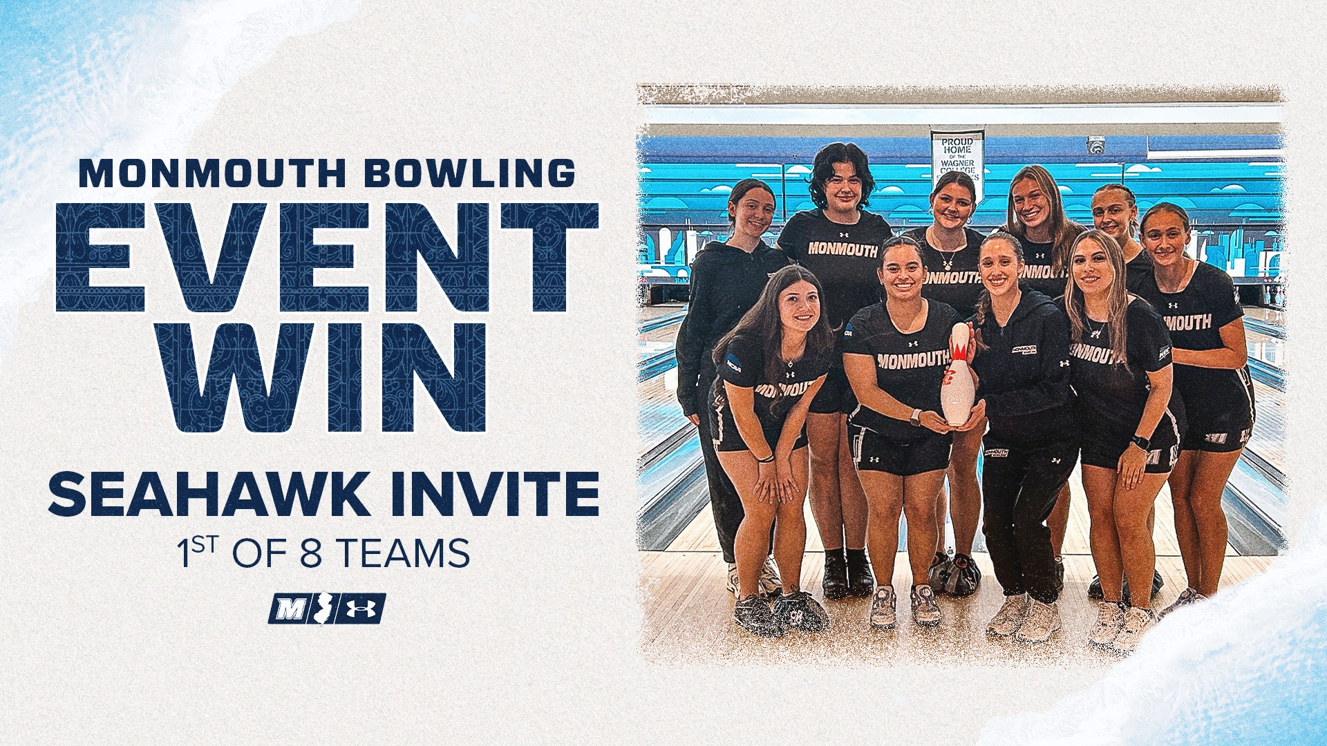 Monmouth Bowling Wins 2026-27 Wagner Seahawk Invite