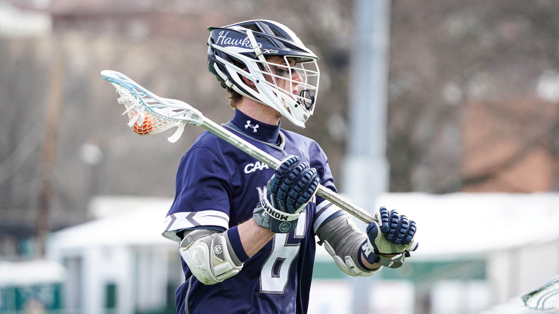 Ryan O'Rourke, Monmouth Men's Lacrosse at Manhattan 2-14-26 RS