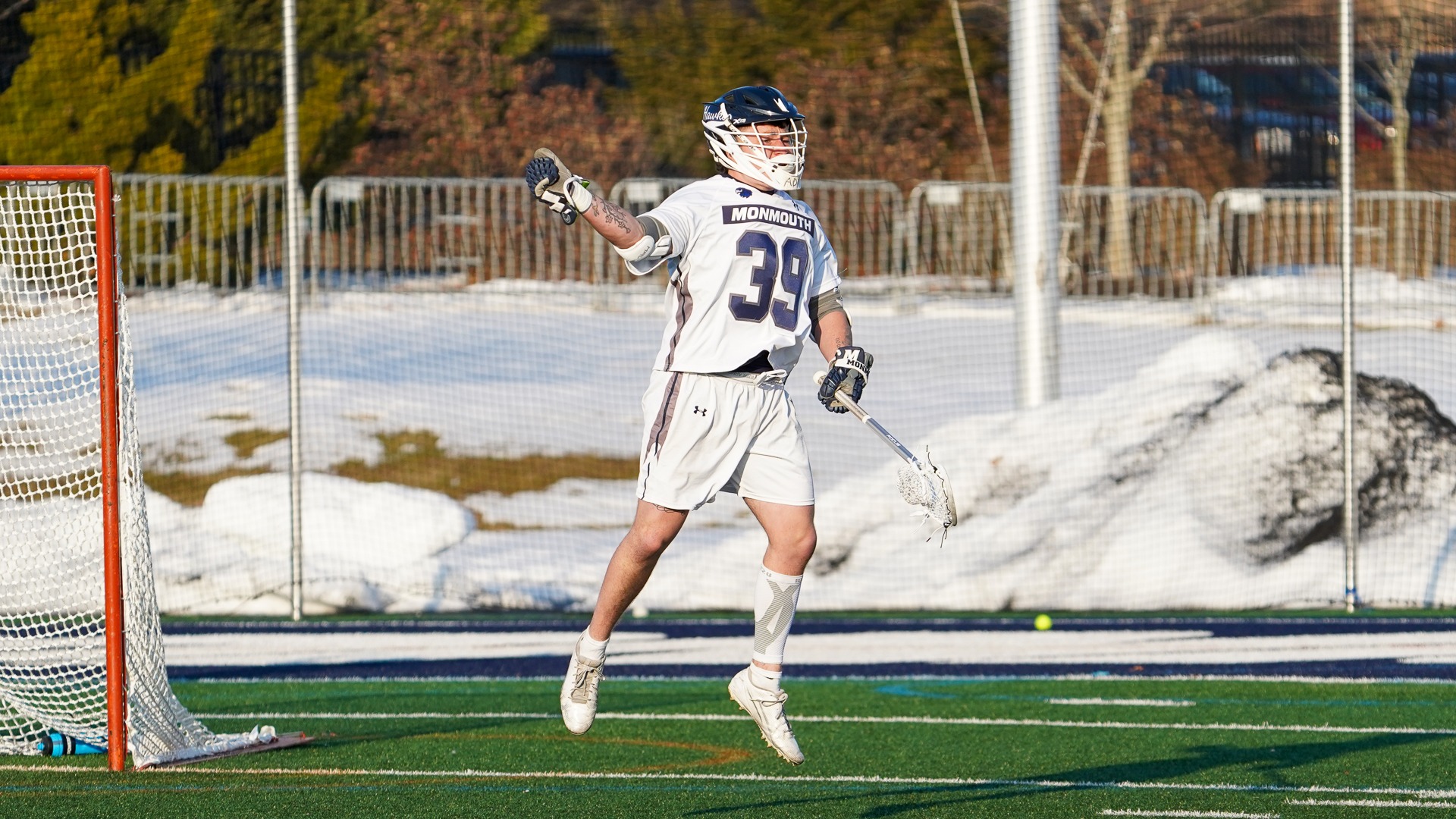 William Madden, Monmouth Men's Lacrosse vs. Wagner 2-17-26 IE