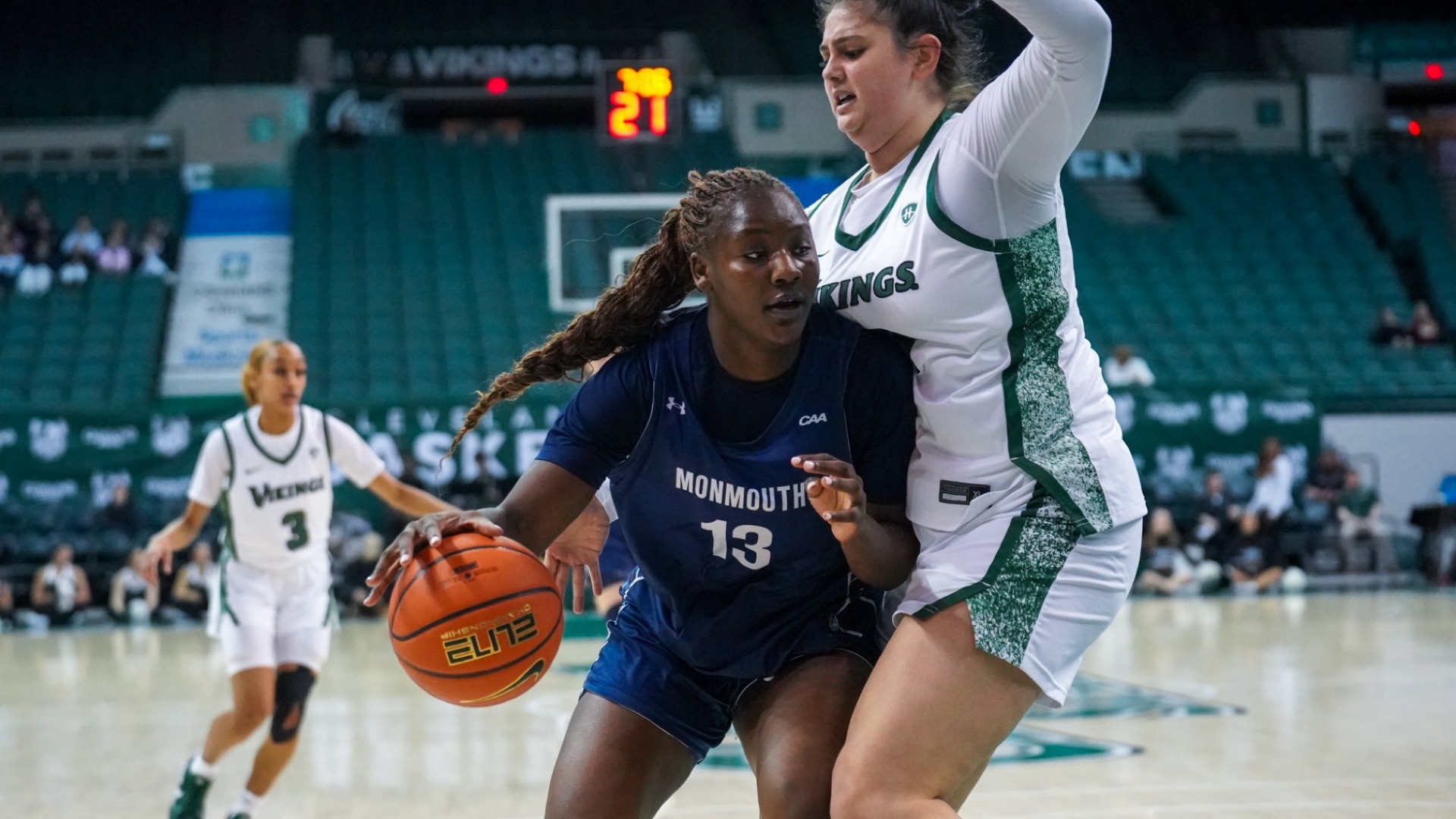 Divine Dibula, Monmouth Women's Basketball at Cleveland State WNIT Second Round 3-23-26