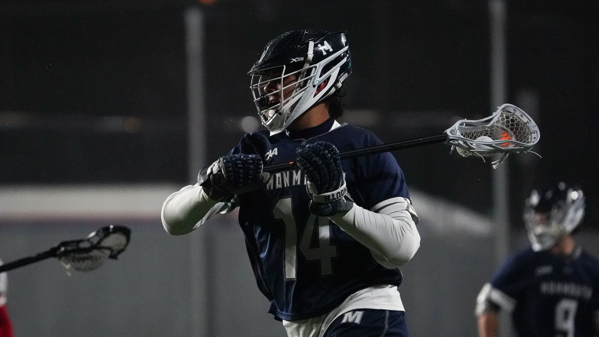 Riley Chester, Monmouth Men's Lacrosse vs. NJIT 3-3-26 RS