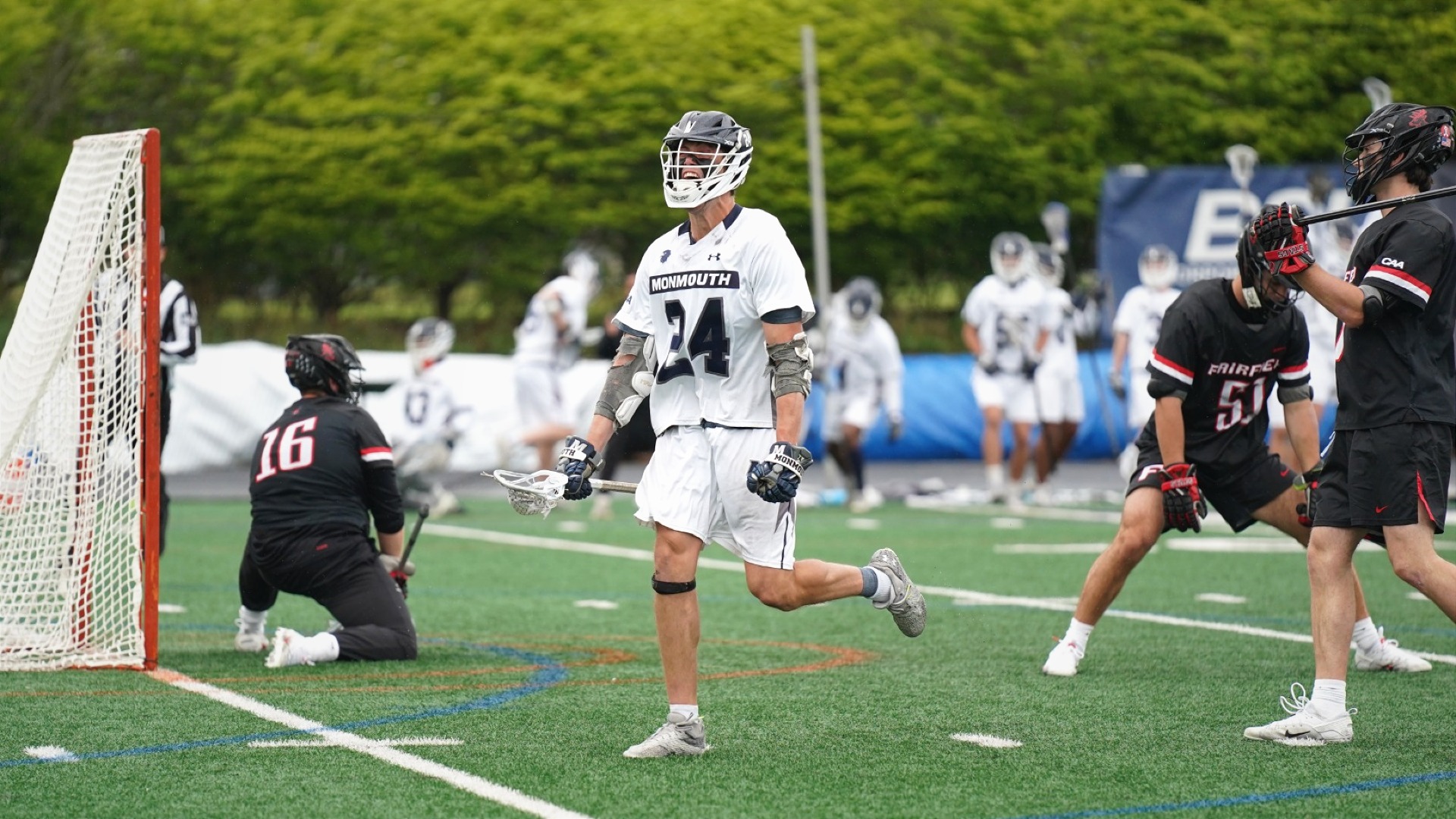 Connor Gorman, Monmouth Men's Lacrosse vs. Fairfield 4-25-26 AK
