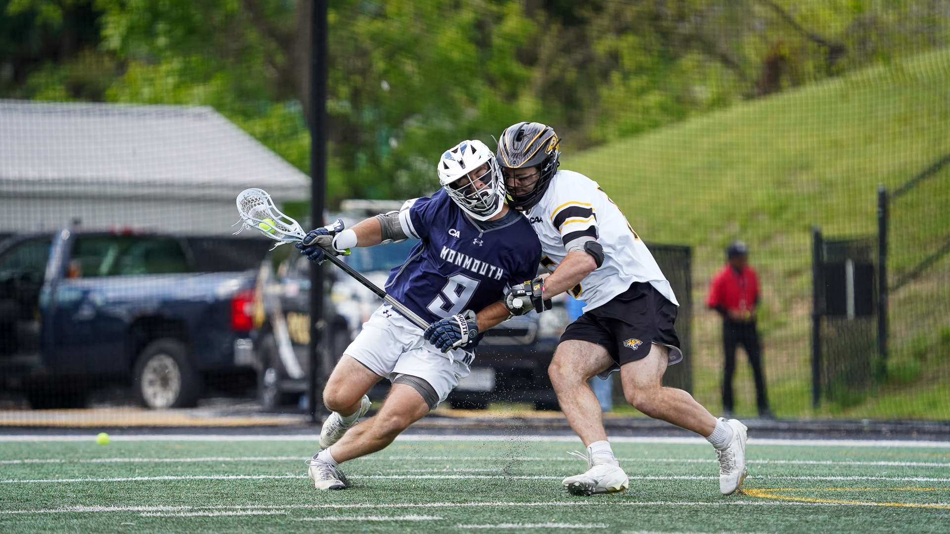 Nick Teets, Monmouth Men's Lacrosse at 2026 CAA Semifinal at #1 (#16) Towson 4-30-26 RS