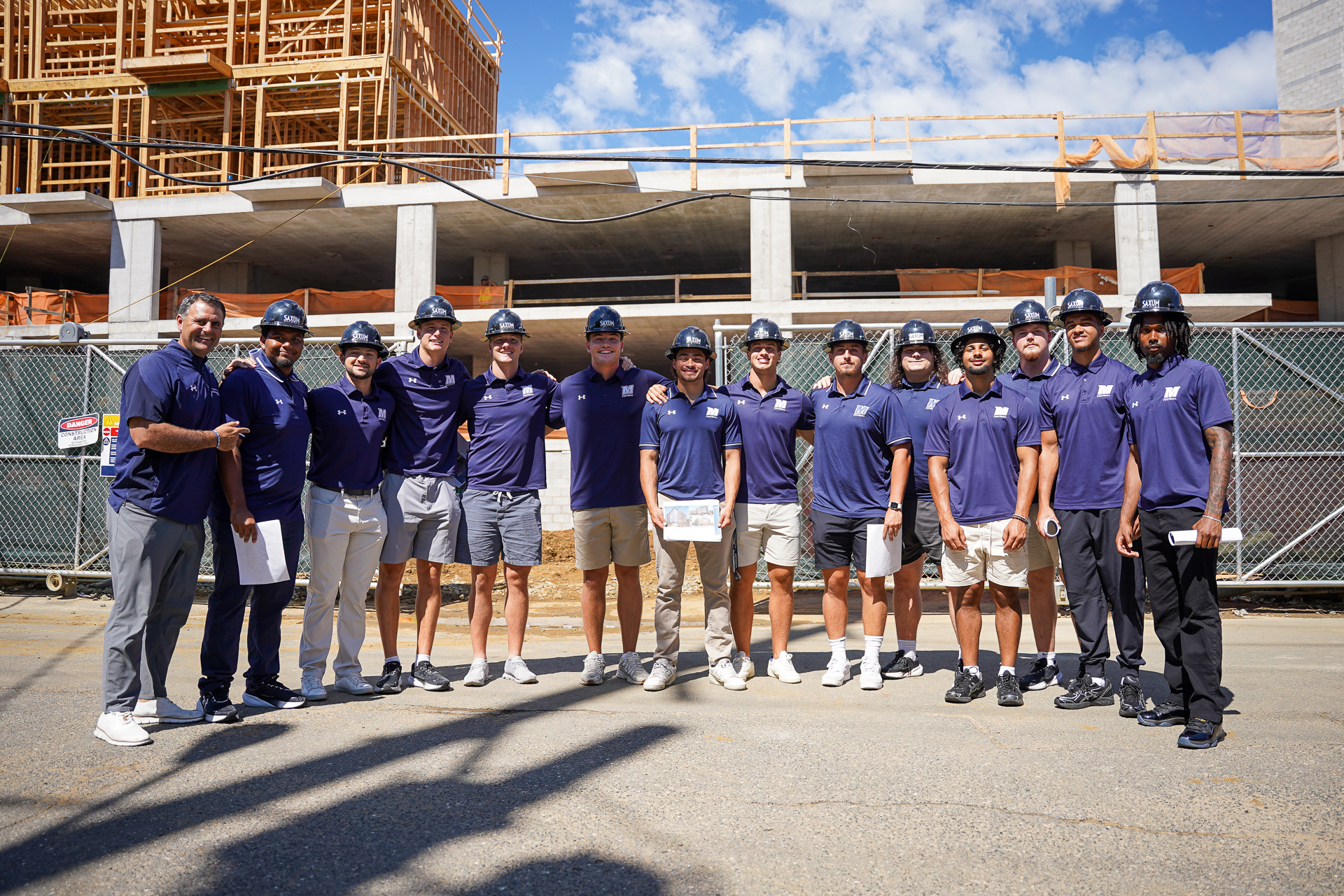 Monmouth Football Saxum Real Estate Project Tour 6-24-26 RS