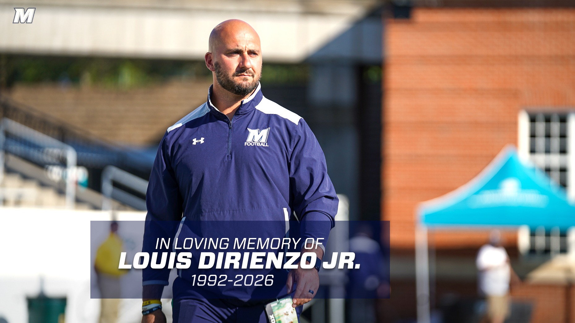 In Loving Memory of Coach Louis DiRienzo Jr. main story graphic