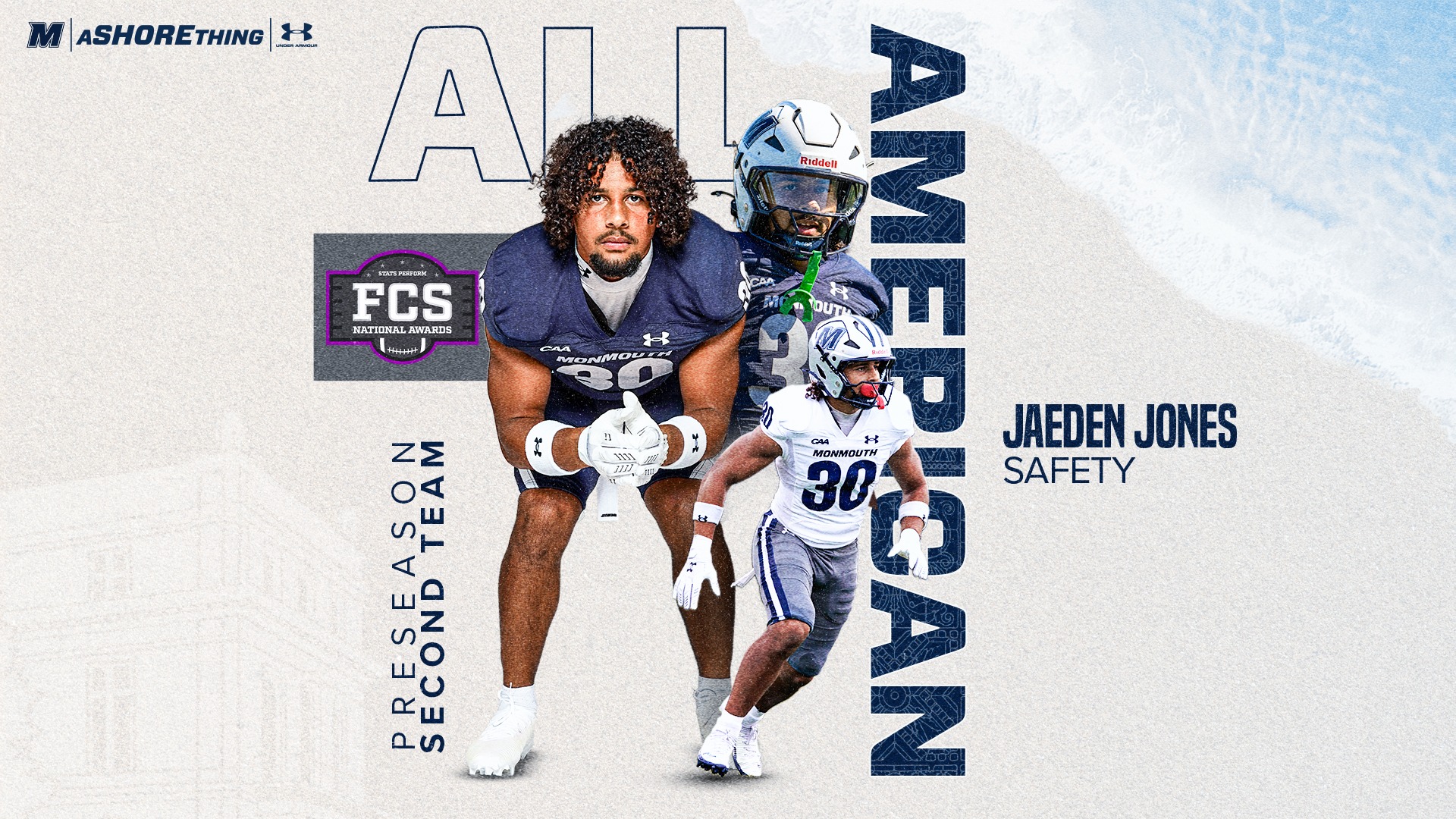 Jaeden Jones 2026 Stats Perform FCS Preseason Second Team All-American