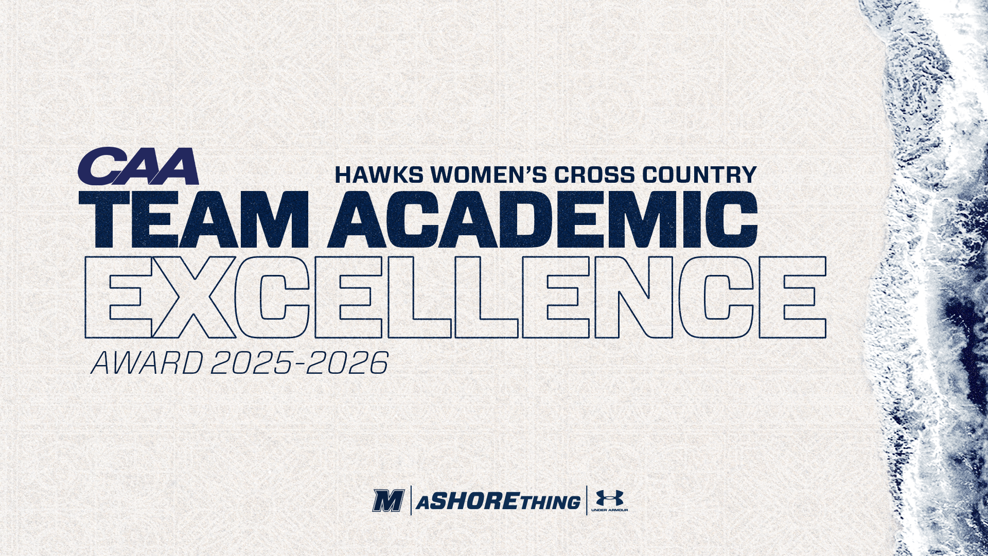 Team Excellence Award Women's Cross Country main story graphic