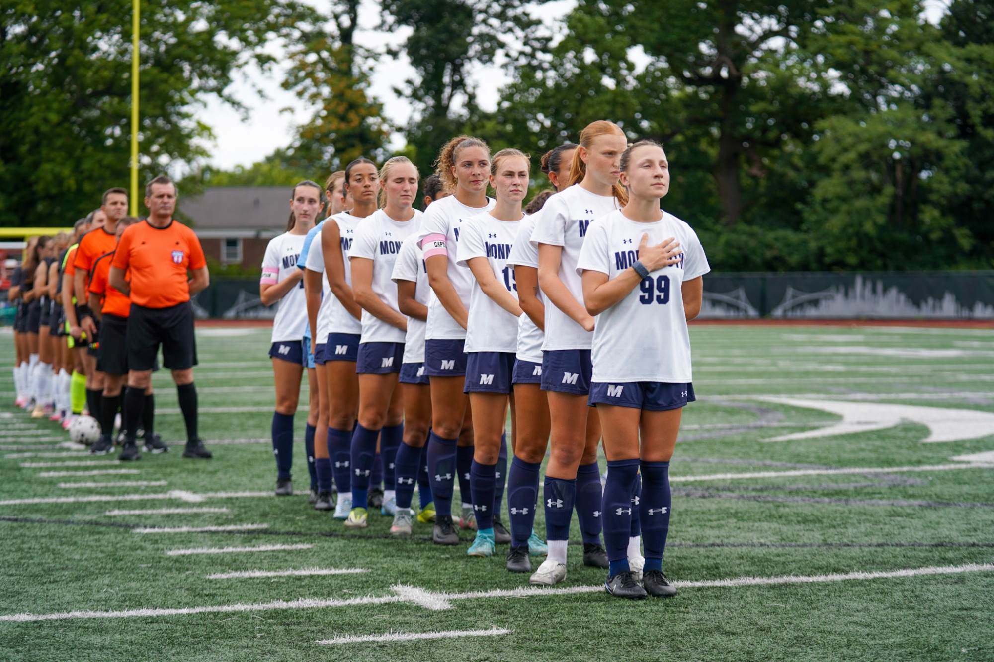Monmouth women's soccer at Wagner.