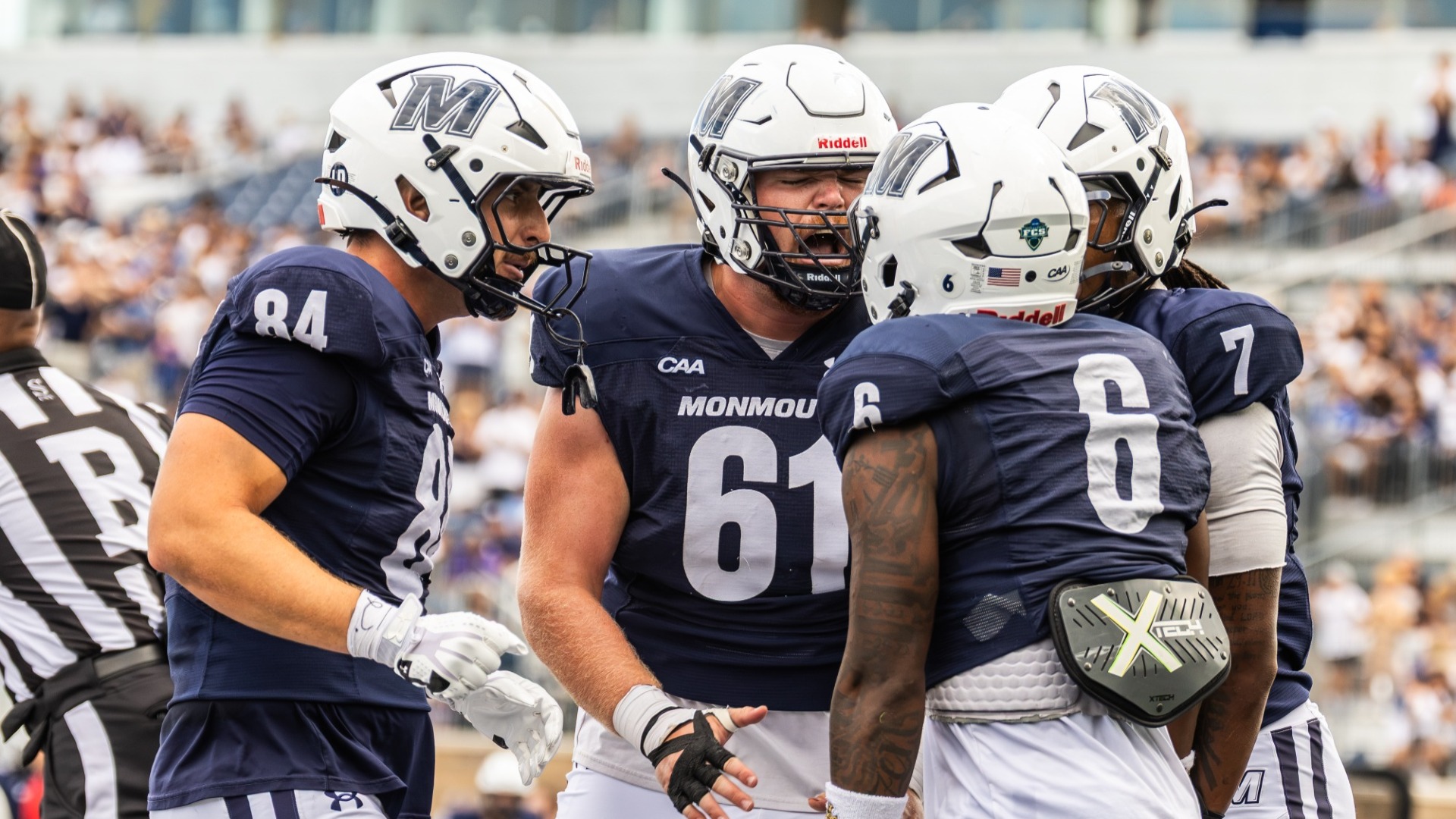 Collin Goetter, Monmouth Football vs. Sacred Heart 9-5-26 RT
