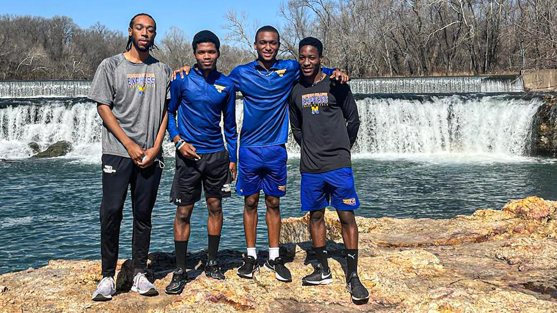 Men's Track and Field Team Bonding