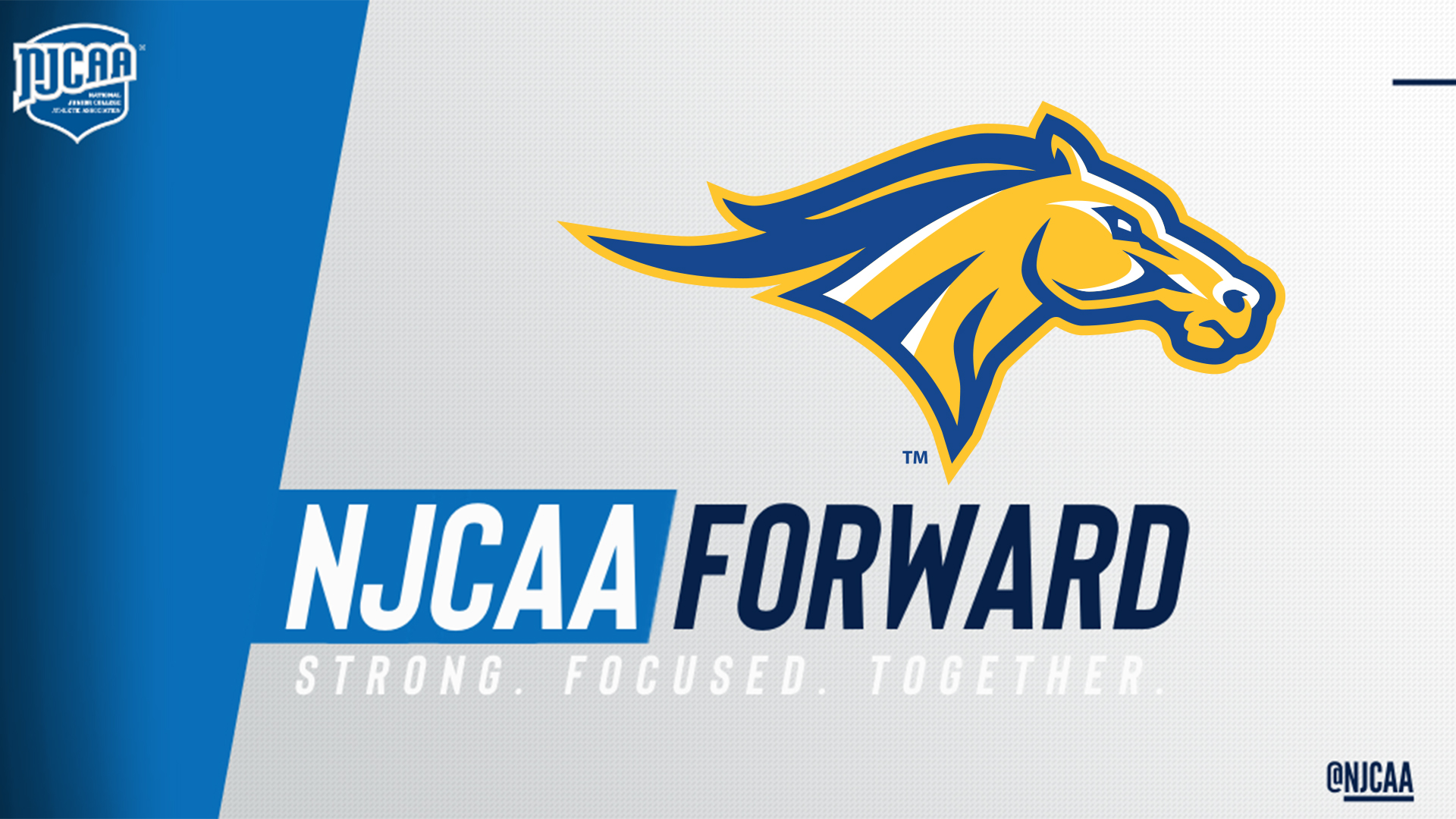 NJCAA Forward - New Logo Version