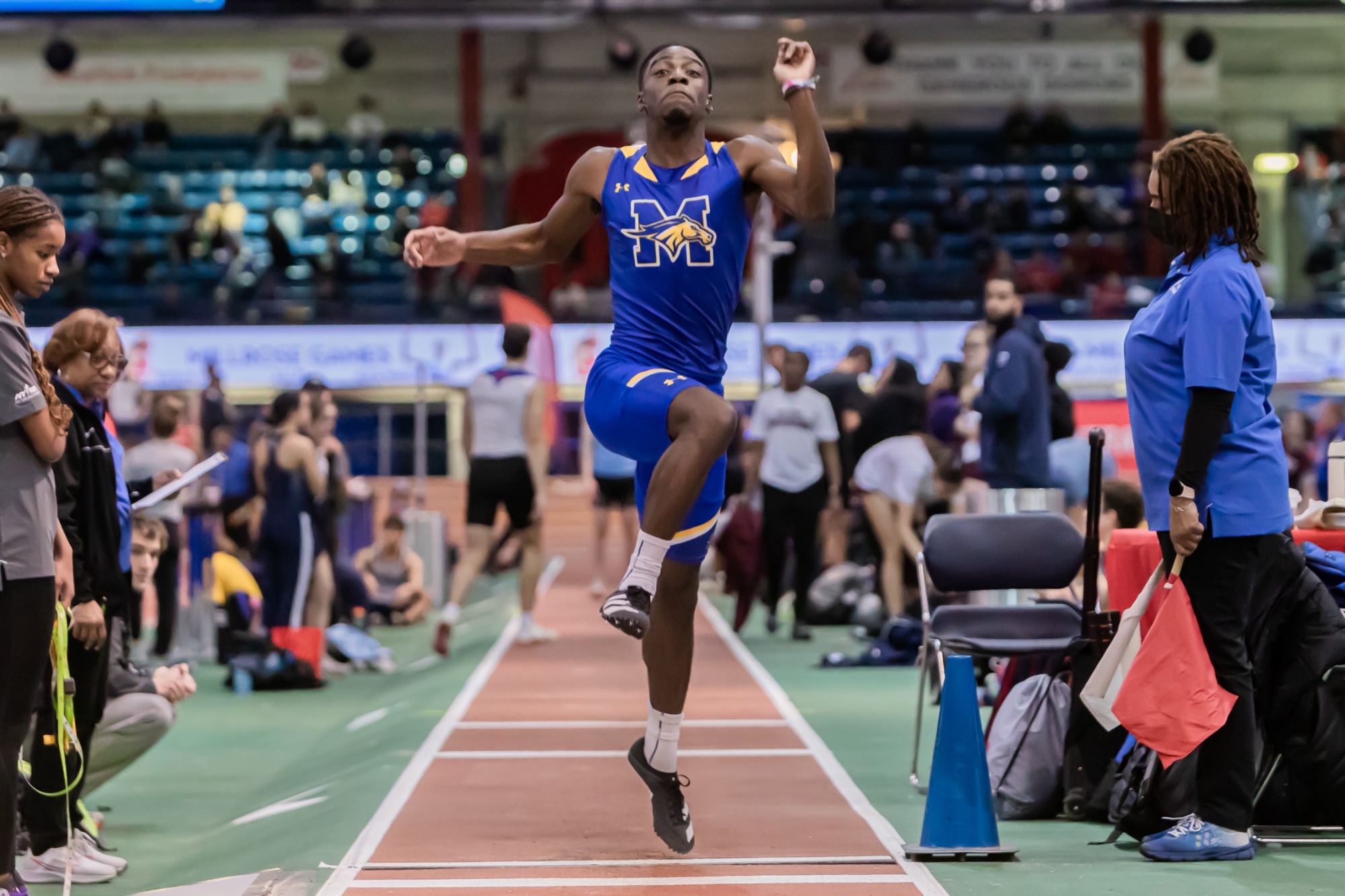 Zion Julien Men's Indoor Track and Field Monroe College Athletics